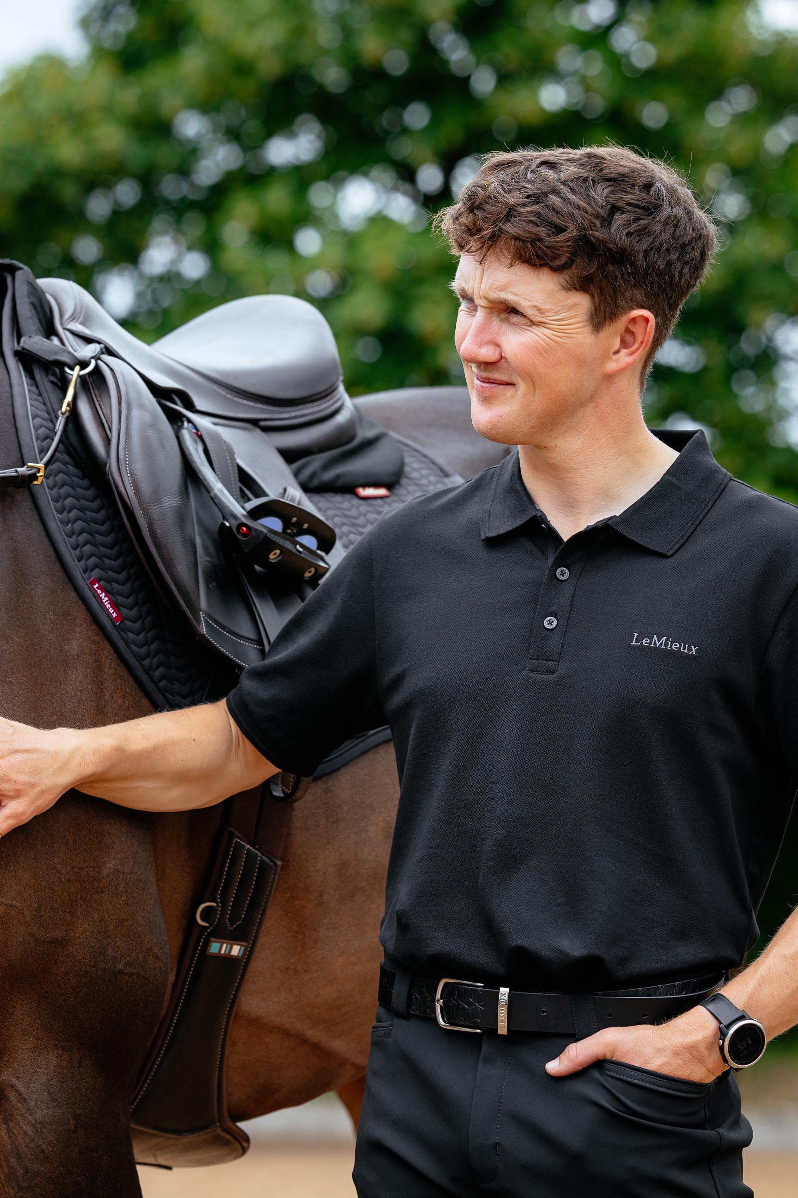 LeMieux Mens Classique Polo Shirt