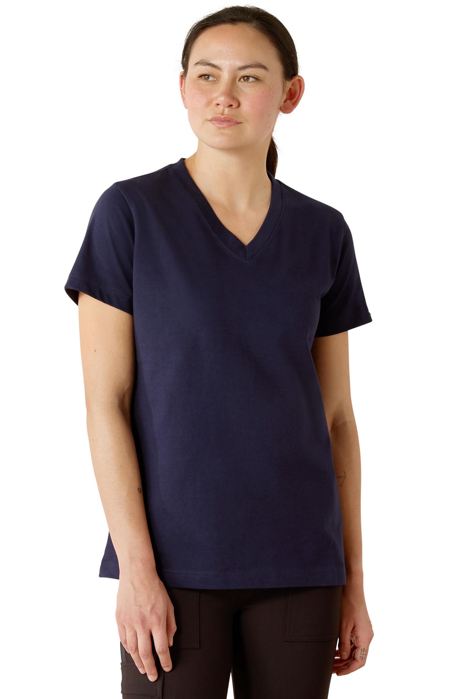 Ariat Rebar CottonStrong Women's V-Neck T-Shirt