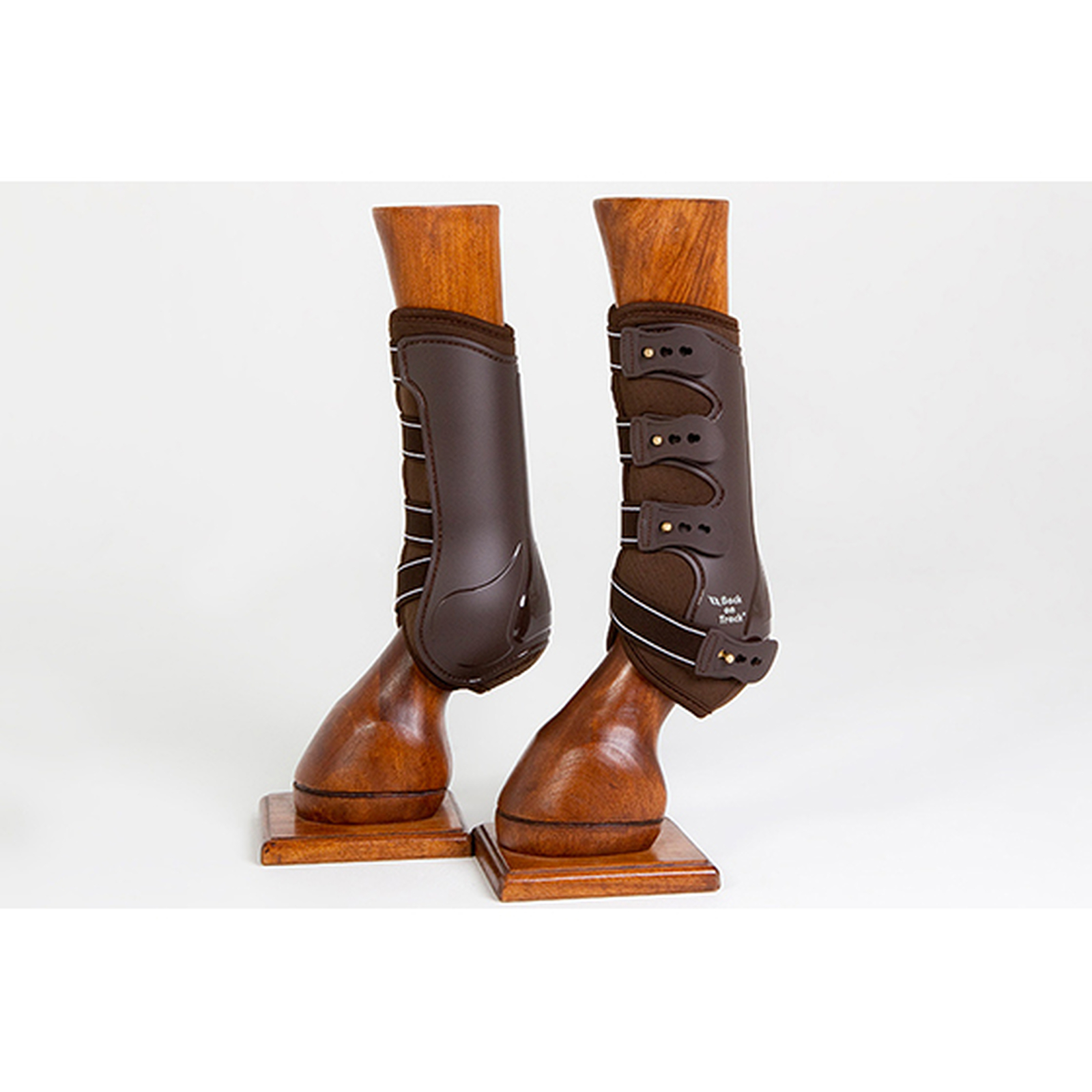 Brown Back On Track Royal Work Boots, front