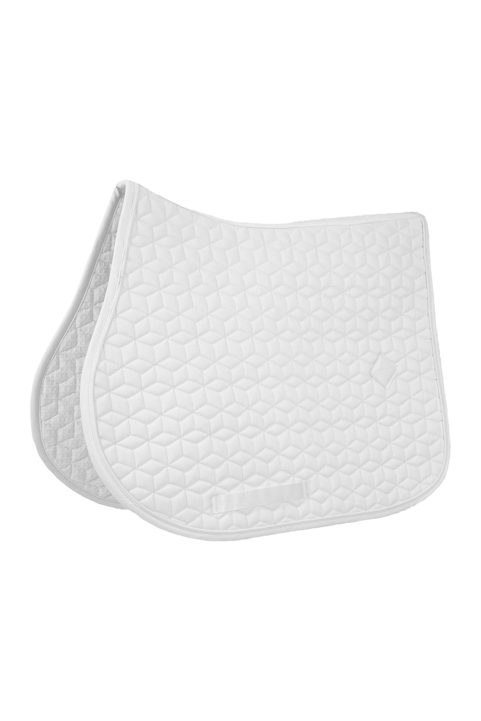WH/AB Kentucky Horsewear Basic Jumping Saddle Pad