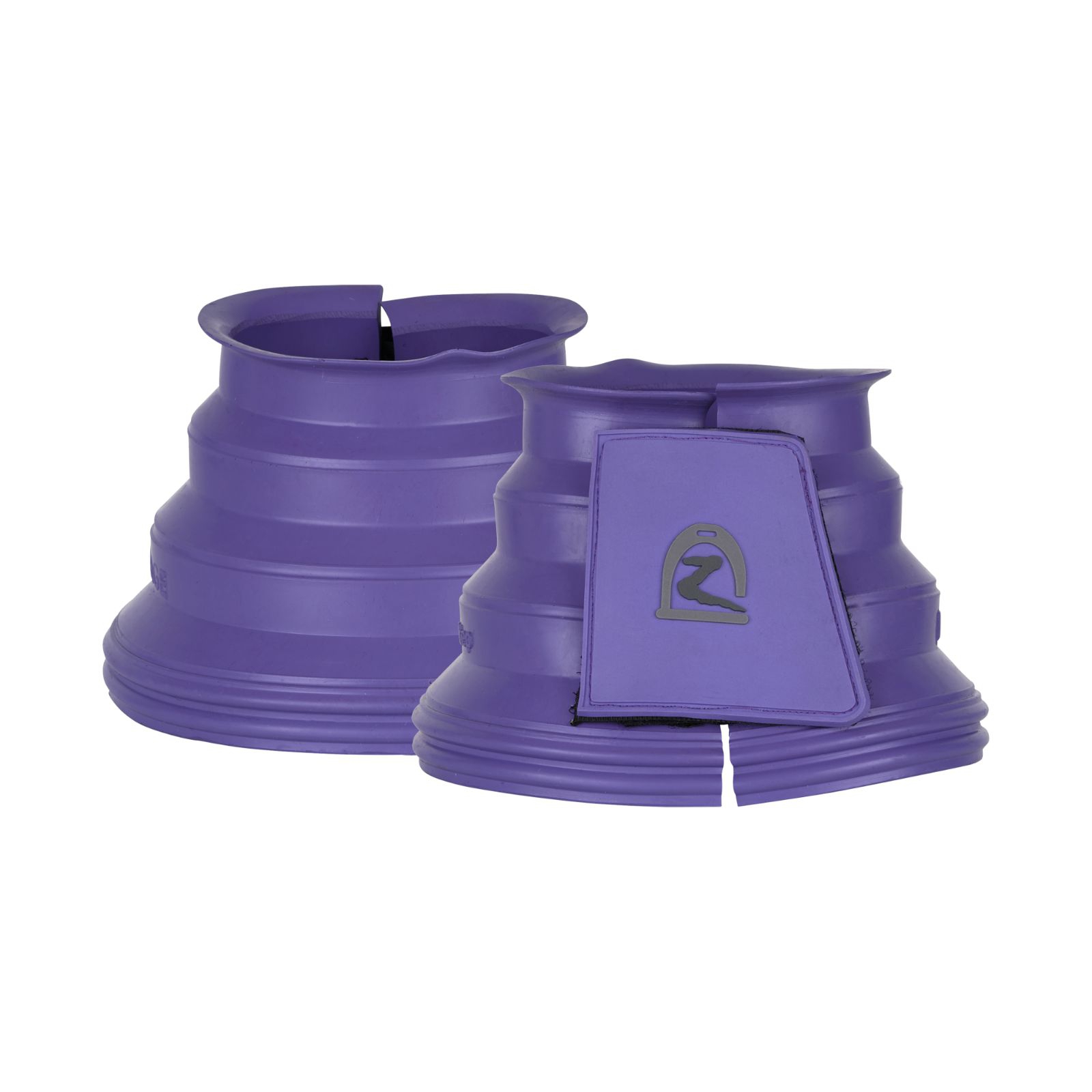 Purple Horze Rubber Guard Bell Boots