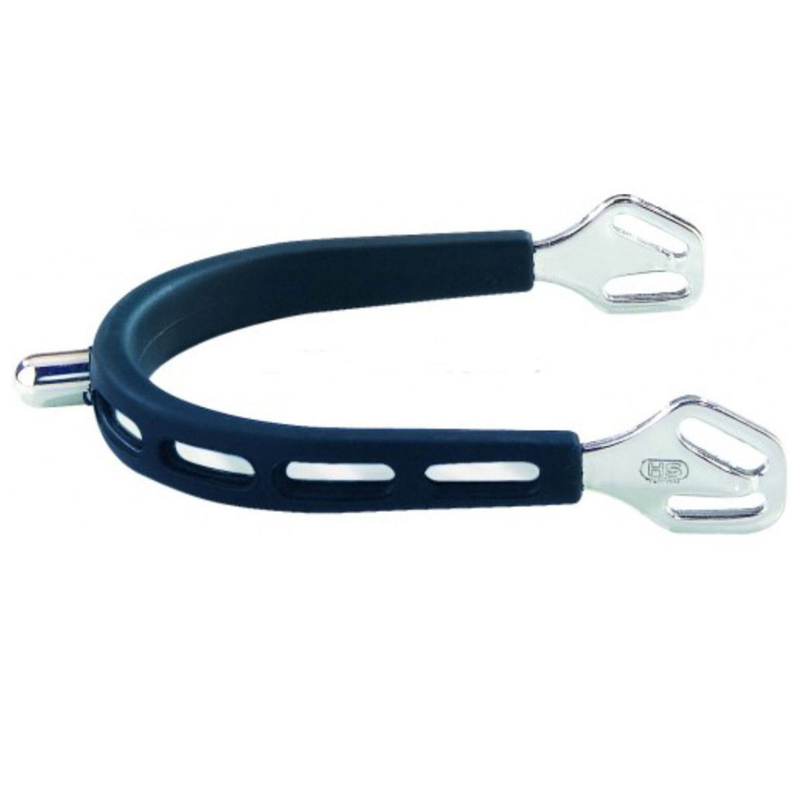 Sprenger Ultra Fit Extra Grip Spurs st.st. 20mm Round Black S