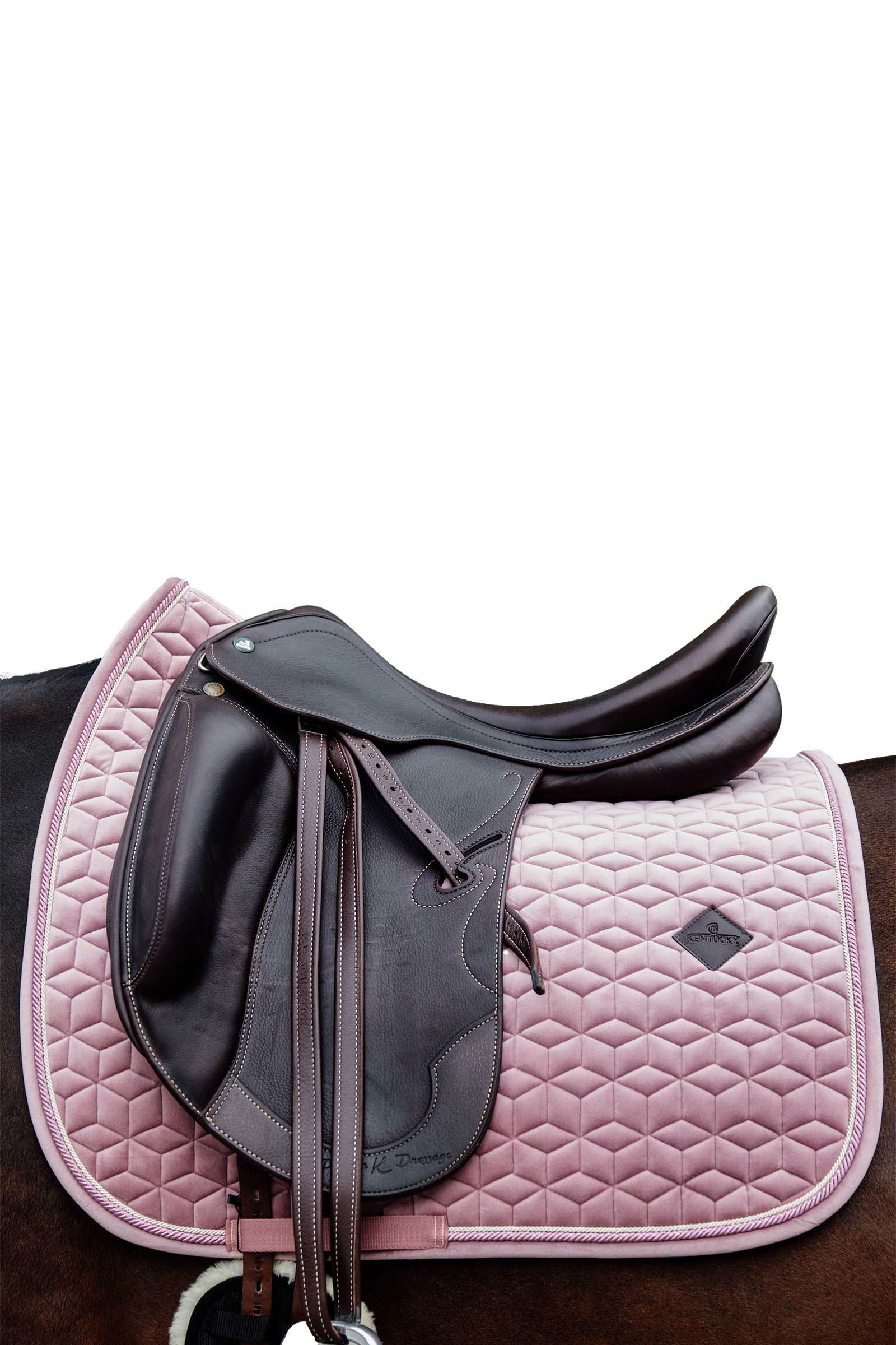 Kentucky Horsewear Velvet Dressage Saddle Pad