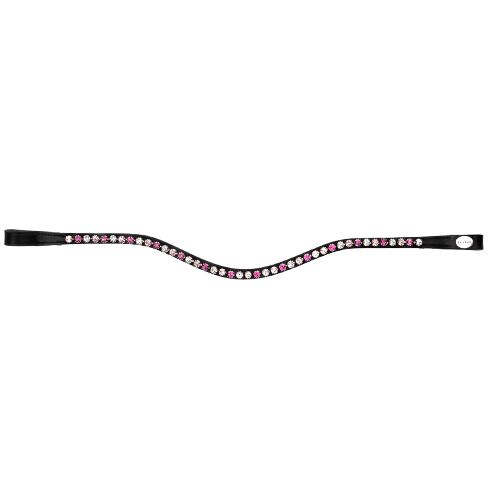 Black/Pink Kavalkade Splendid Browband