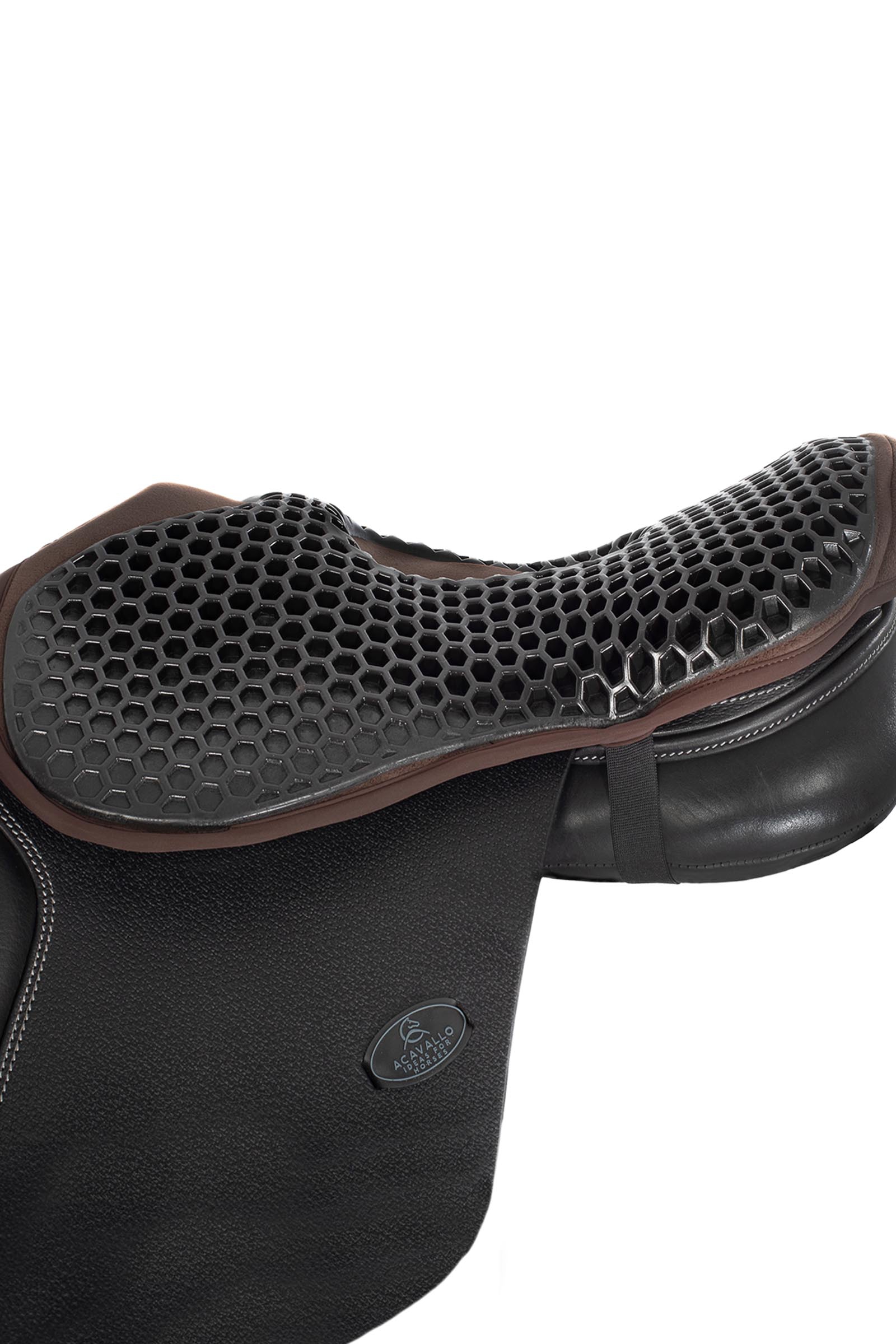 Acavallo Ortho-Pubis Seat Saver Jumping Hexa Gel-Out Dri-Lex, 20 mm