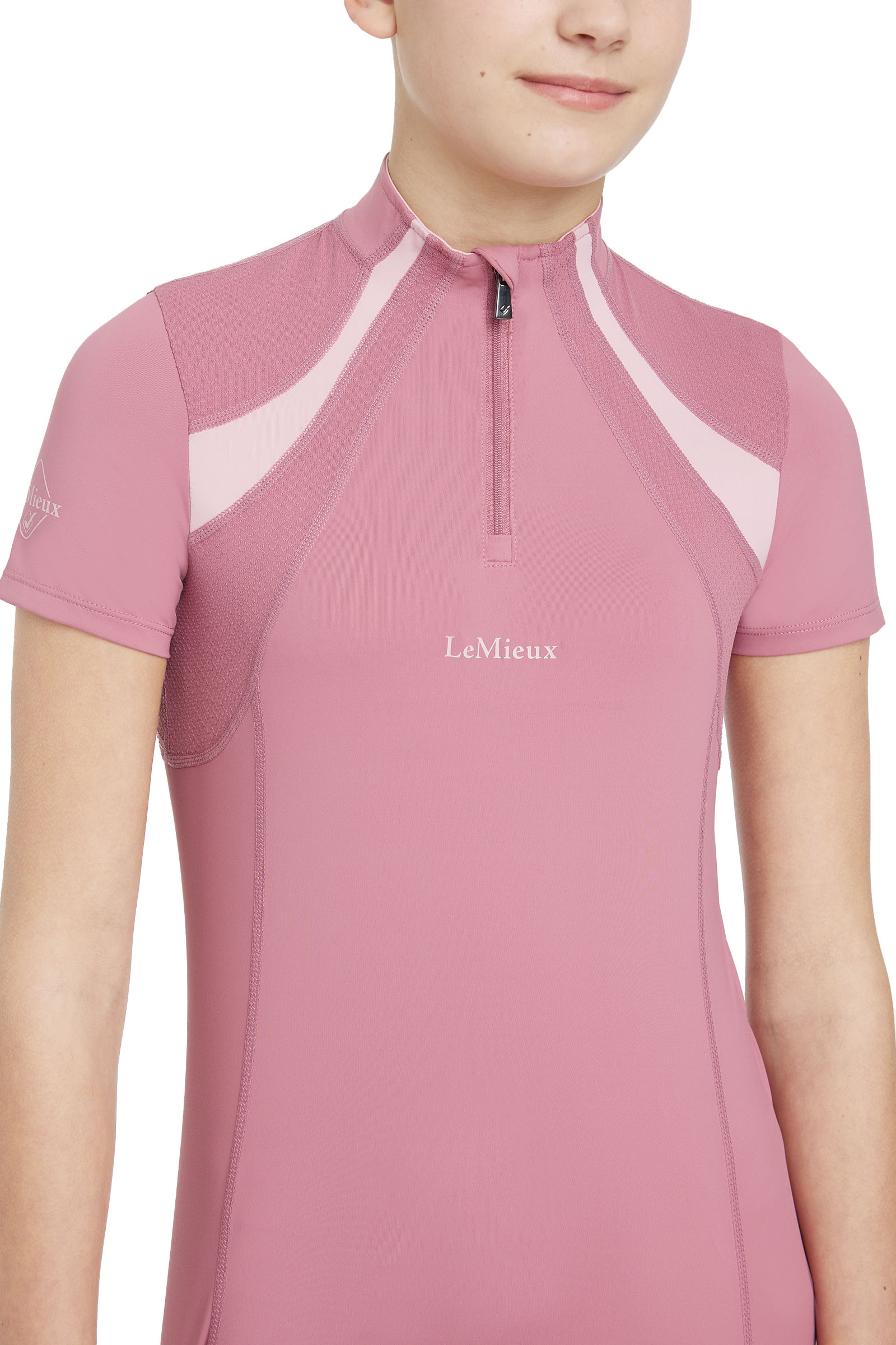 LeMieux Young Rider Short Sleeve Mia Mesh Base Layer