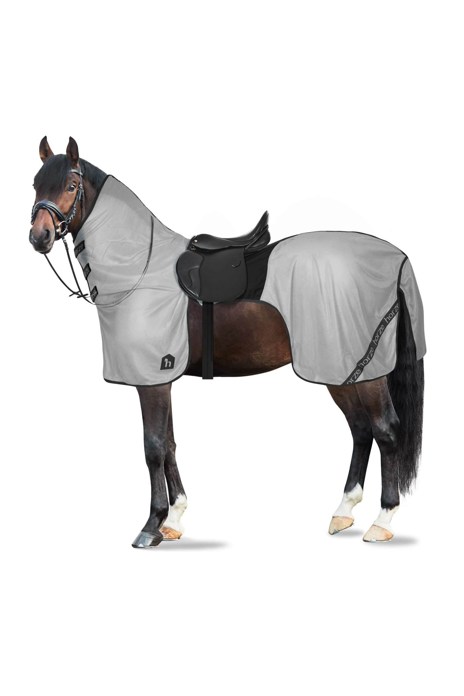 Horze Paso Fino Riding Fly Rug with Detachable Neck and UV Protection
