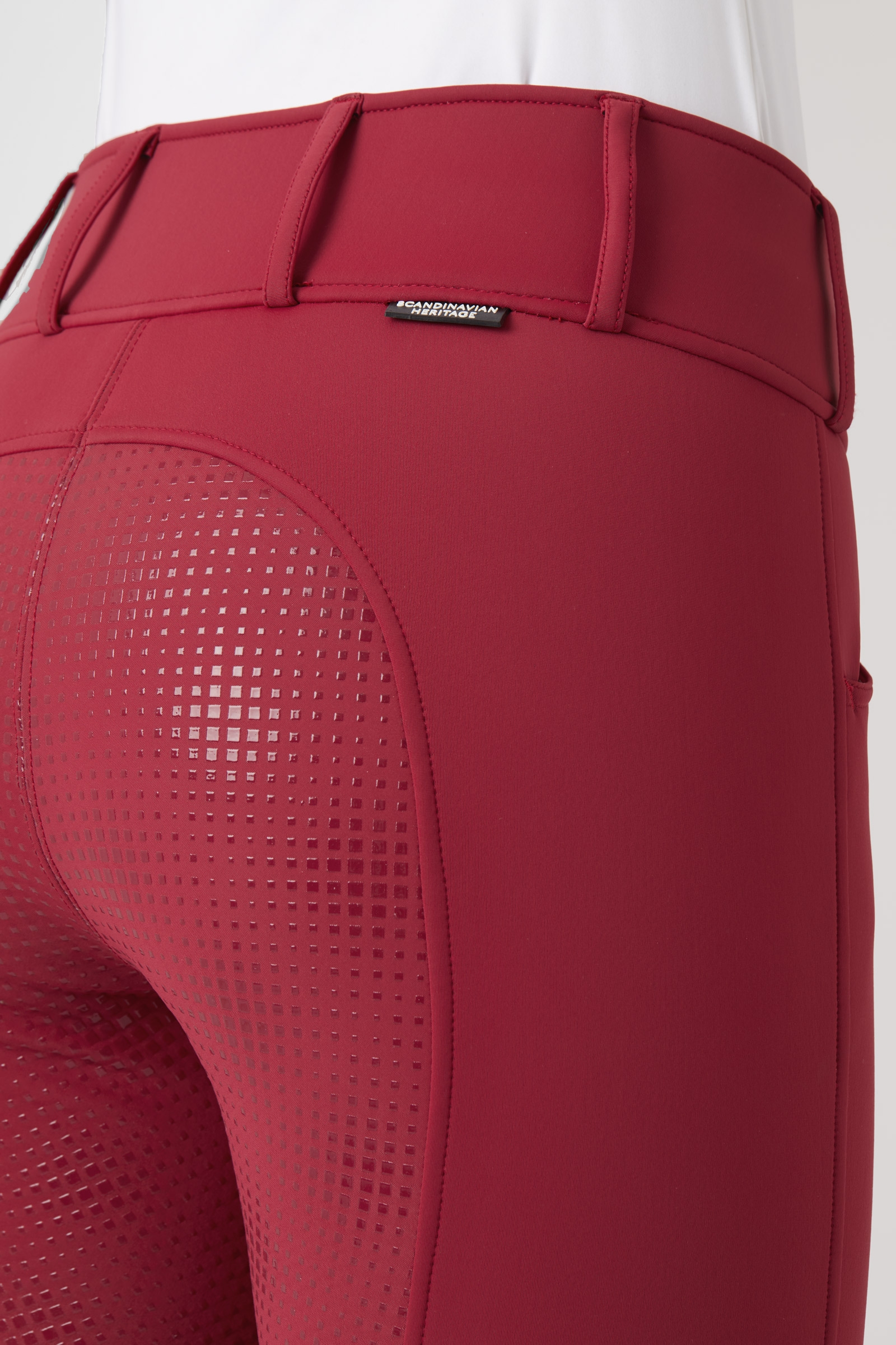 Horze Grand Prix Thermo Softshell Silicone FS Breeches for Women