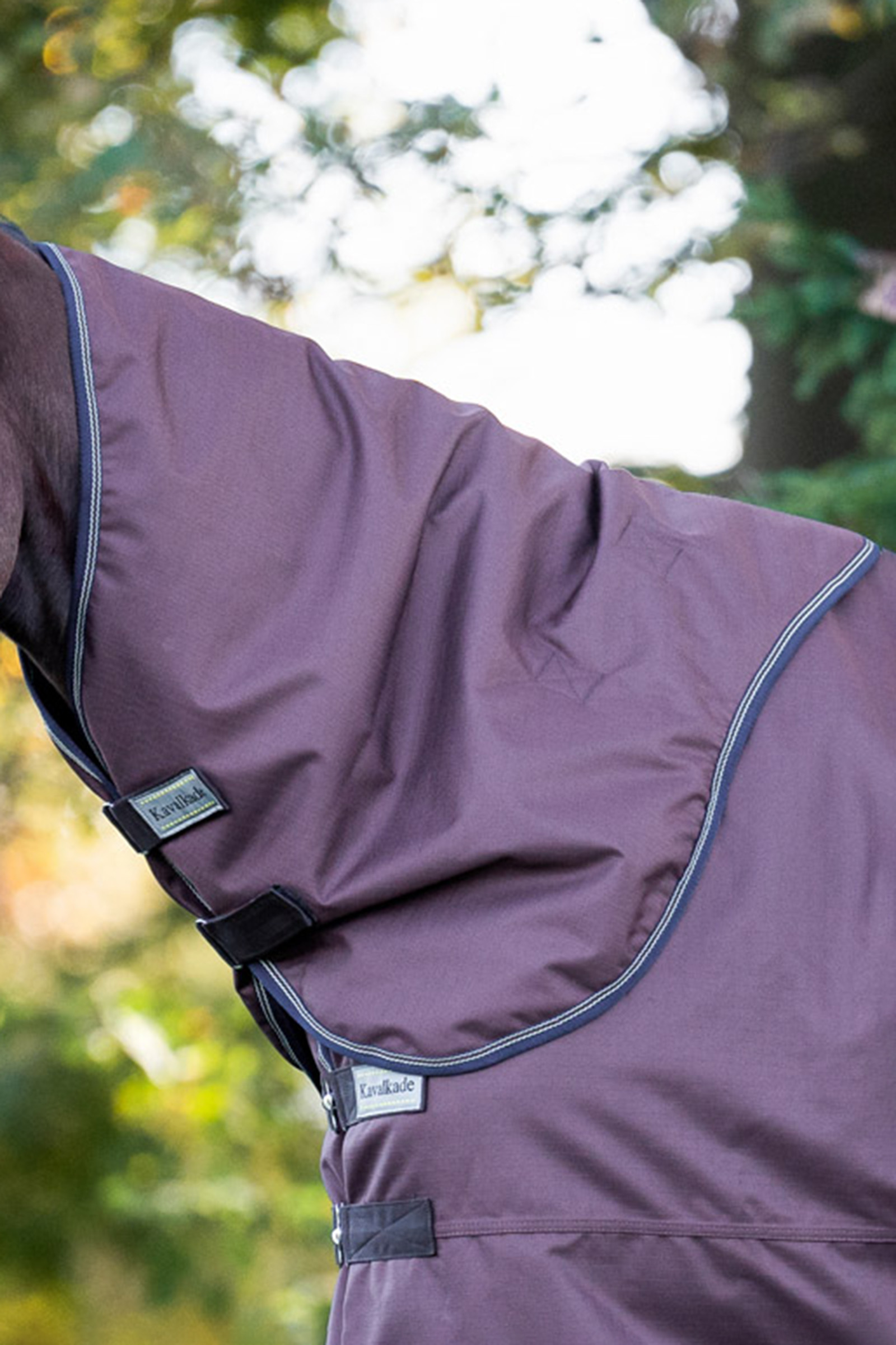 Brown Kavalkade Neck for Montreal Turnout Rug, 100g