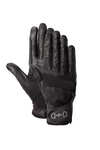 Horze Women's Leather Mesh Riding Gloves