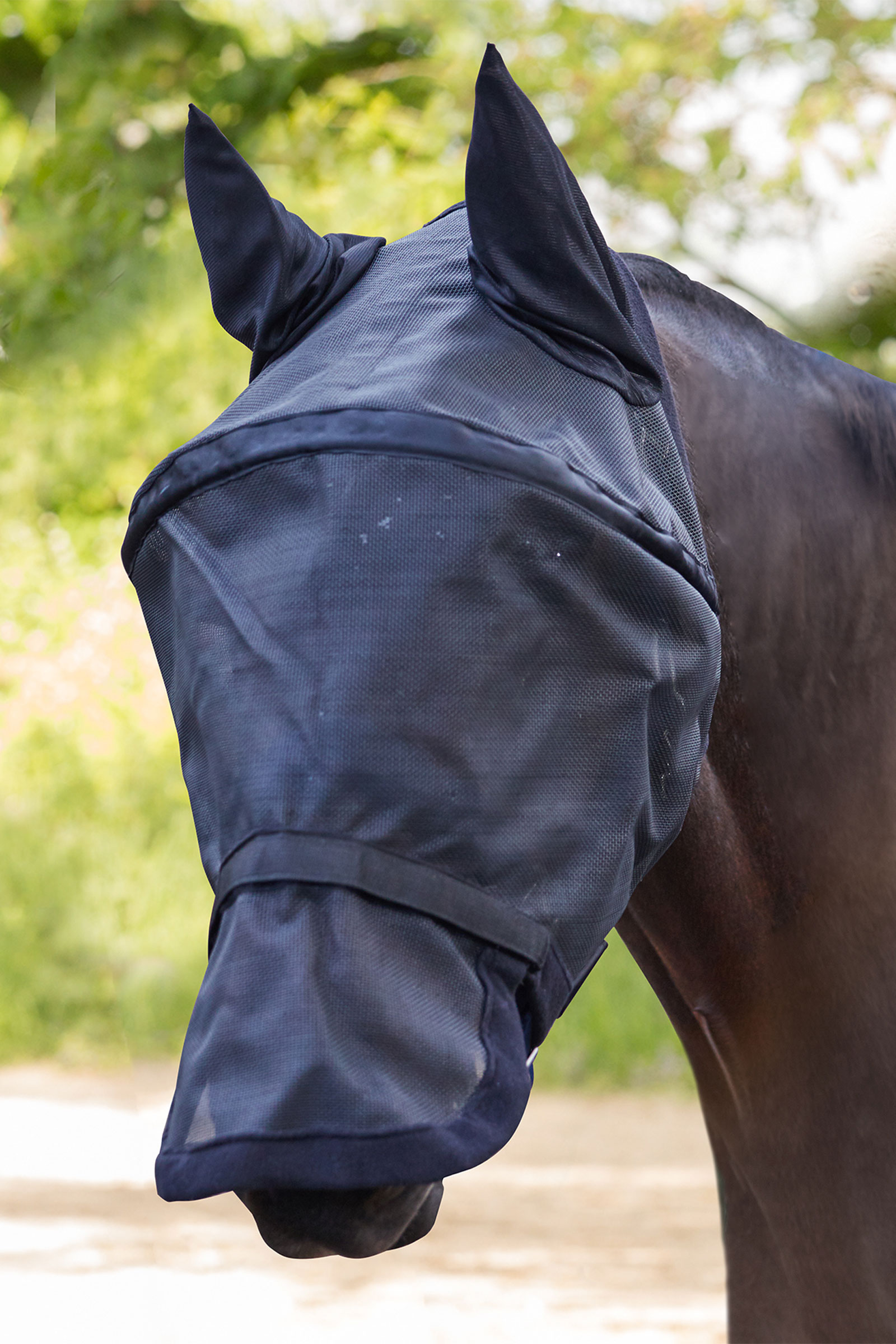 Waldhausen Space Premium Fly Mask With Ear and Nose Protection