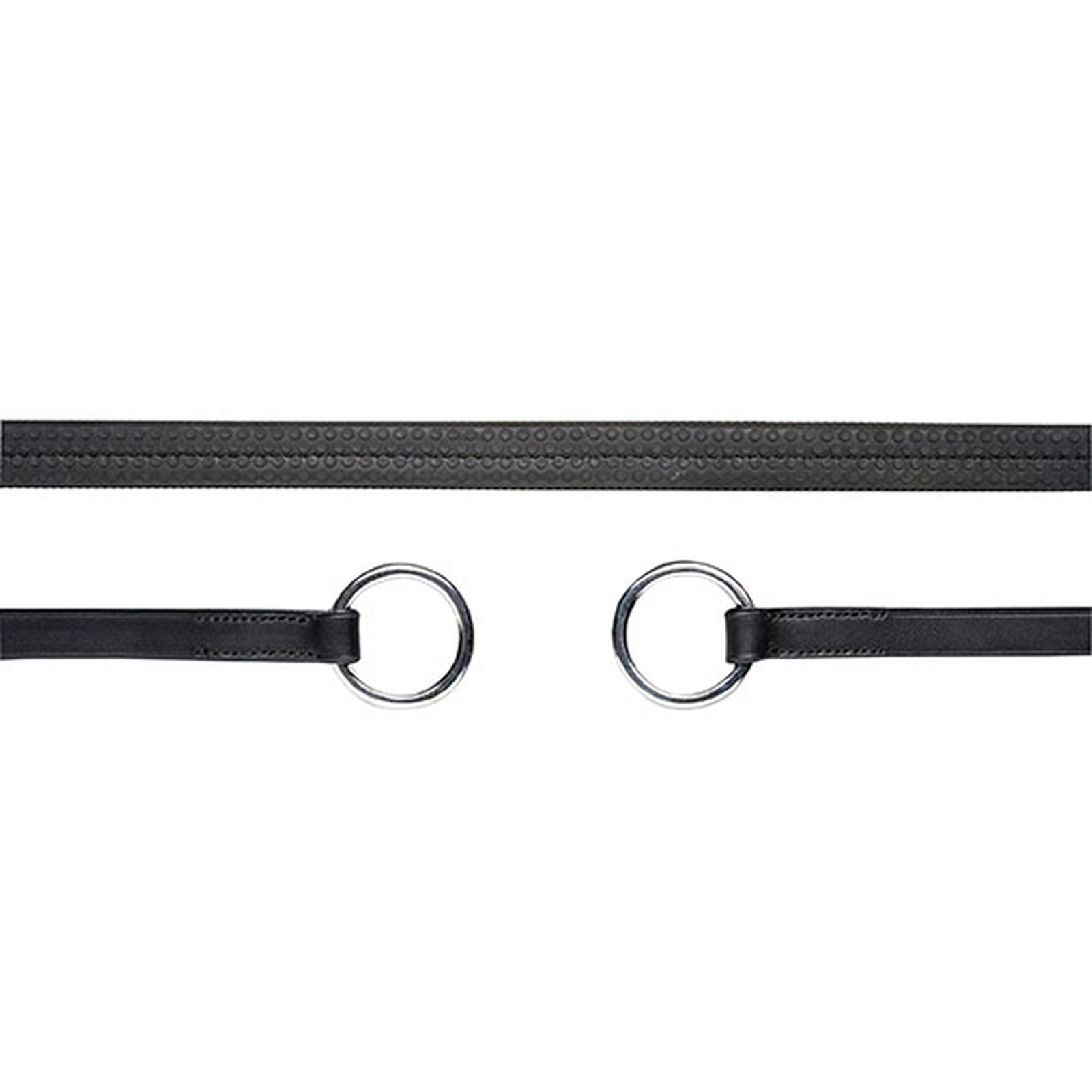 Schockemöhle Sports Rubber reins with ring, Reins Basic