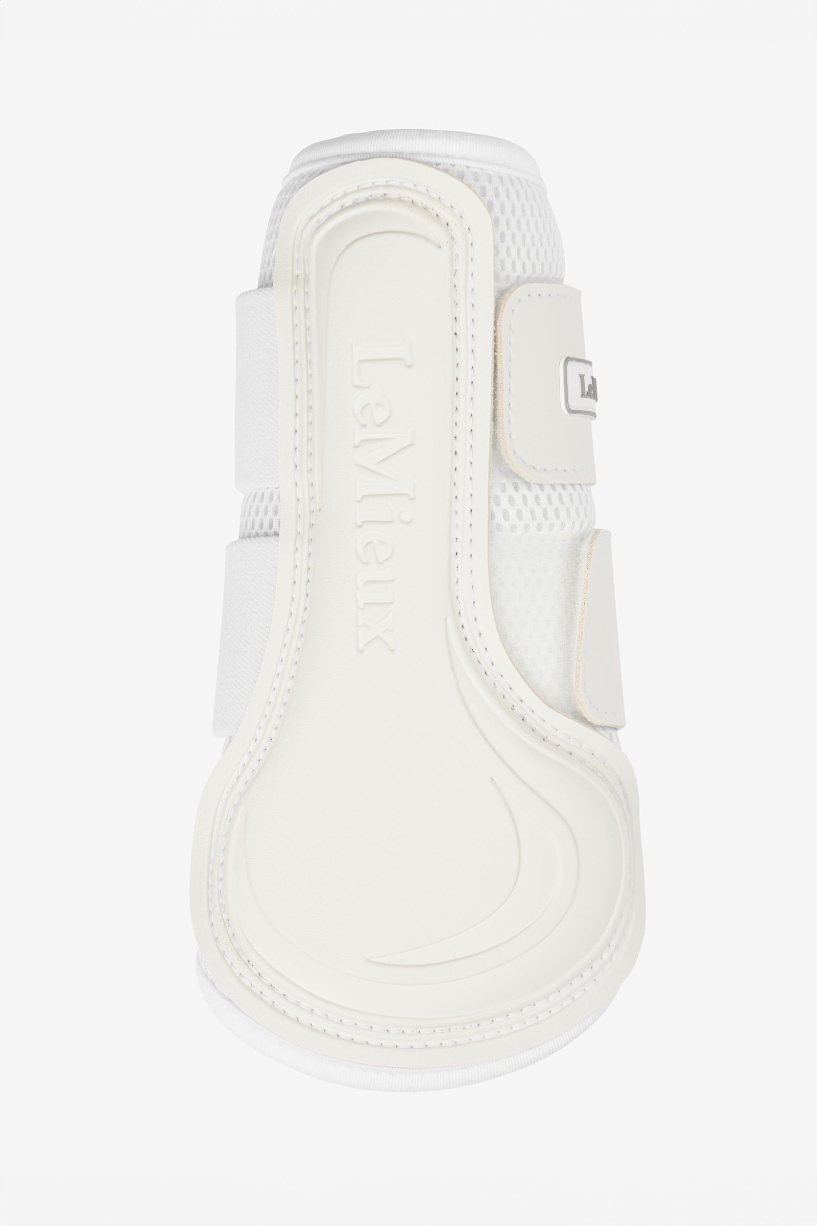 White LeMieux Mesh Brushing Boots II