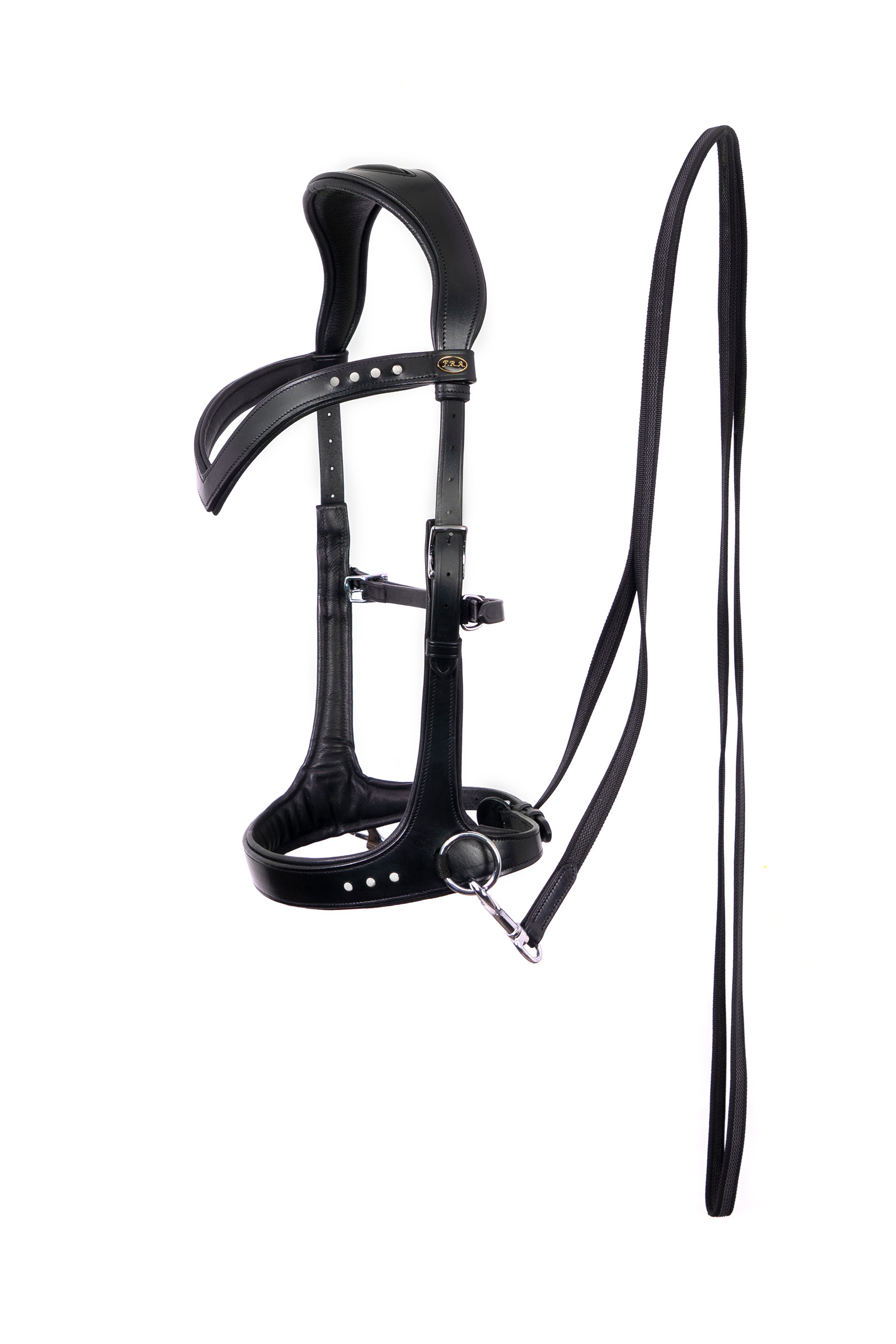 F.R.A. Freedom Riding Articles Glory Sidepull With Reins (System 3), black