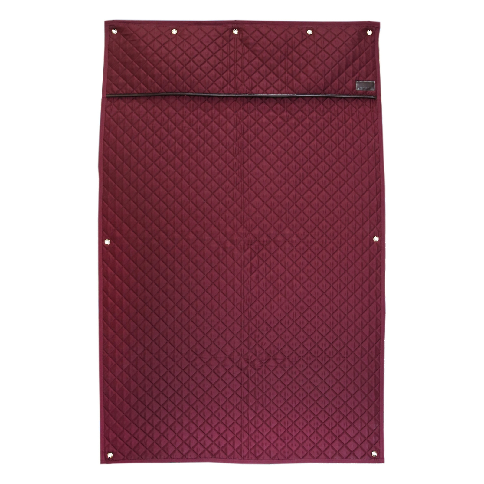 Dark Red Kentucky Horsewear Stable Curtain