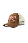 Ariat Floral Leather Patch Women's Cap