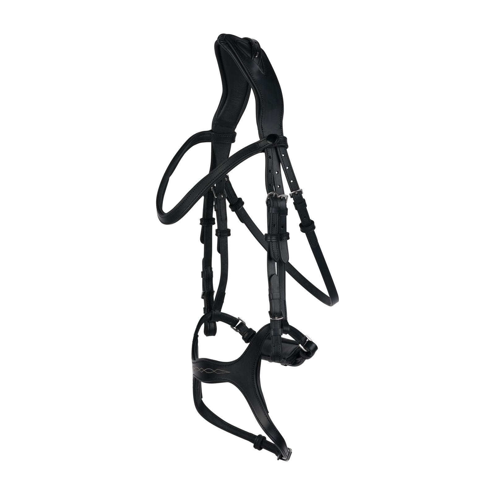 Horze Peckham Anatomic Bridle with Embroidery