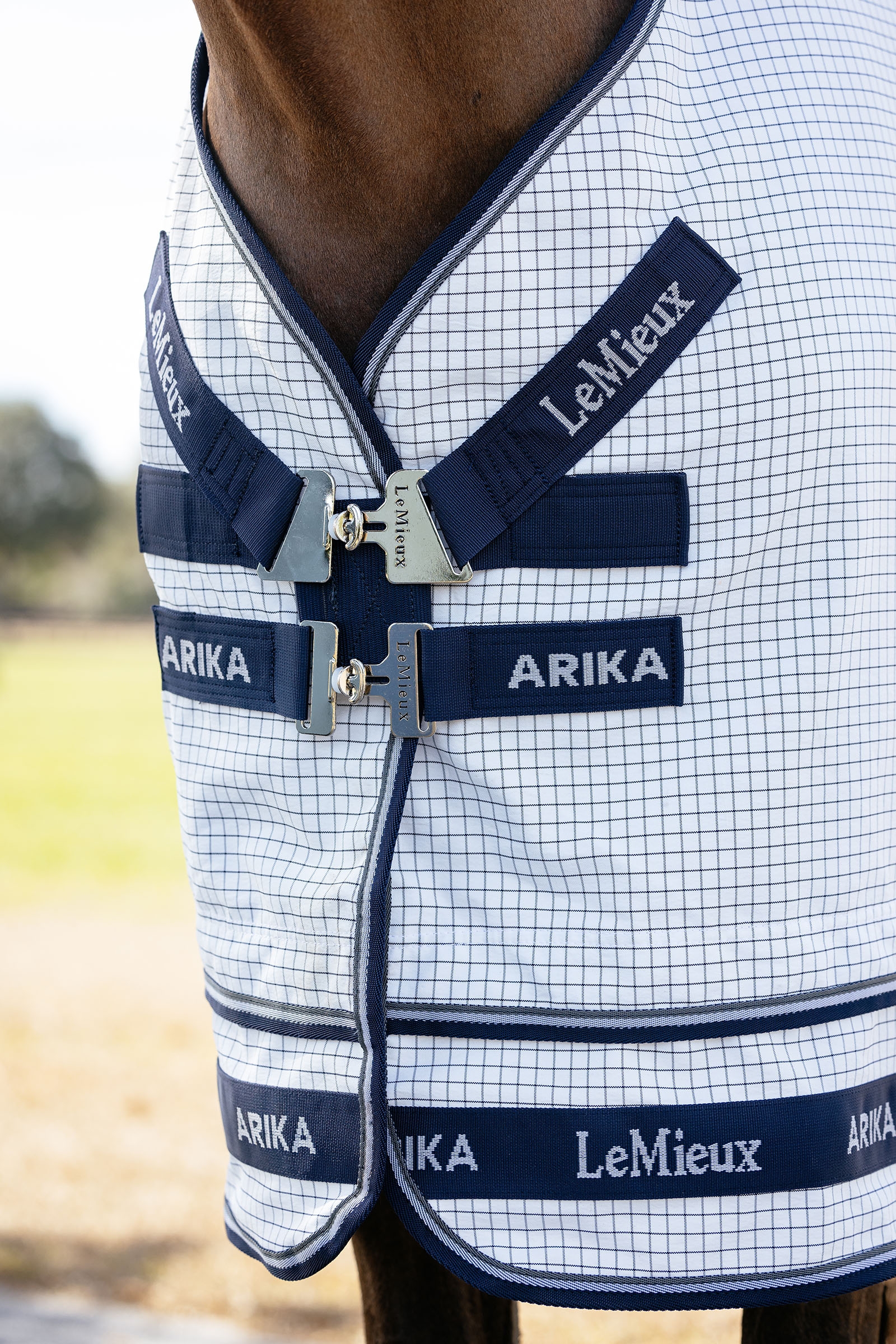 LeMieux Arika 450D Turnout Rug With Detachable Neck, 0g