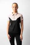 B Vertigo Giselle Women's Bi-color Polo Shirt