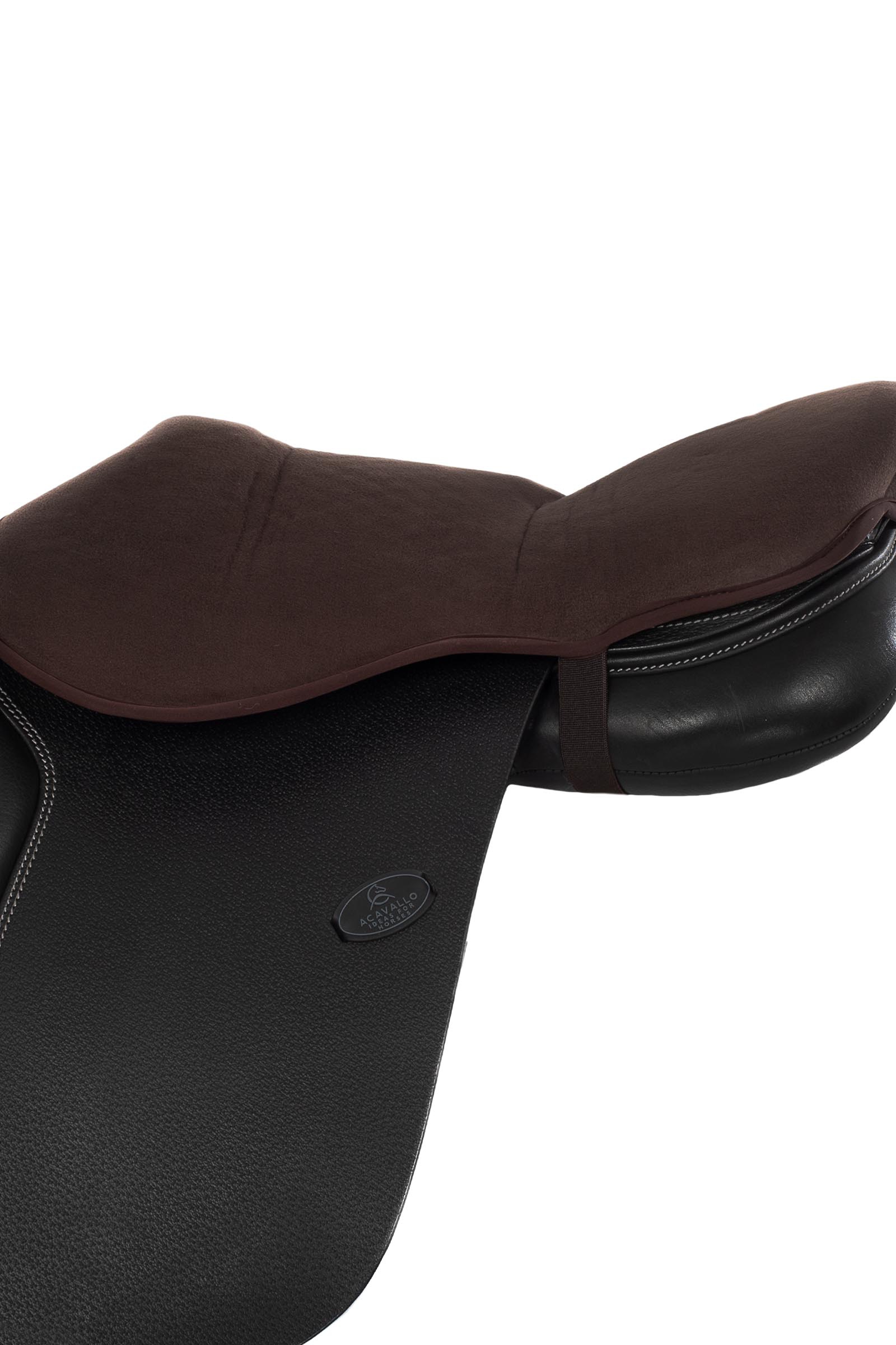 Brown Acavallo Seat Saver Ortho Coccyx for Jumping Saddle