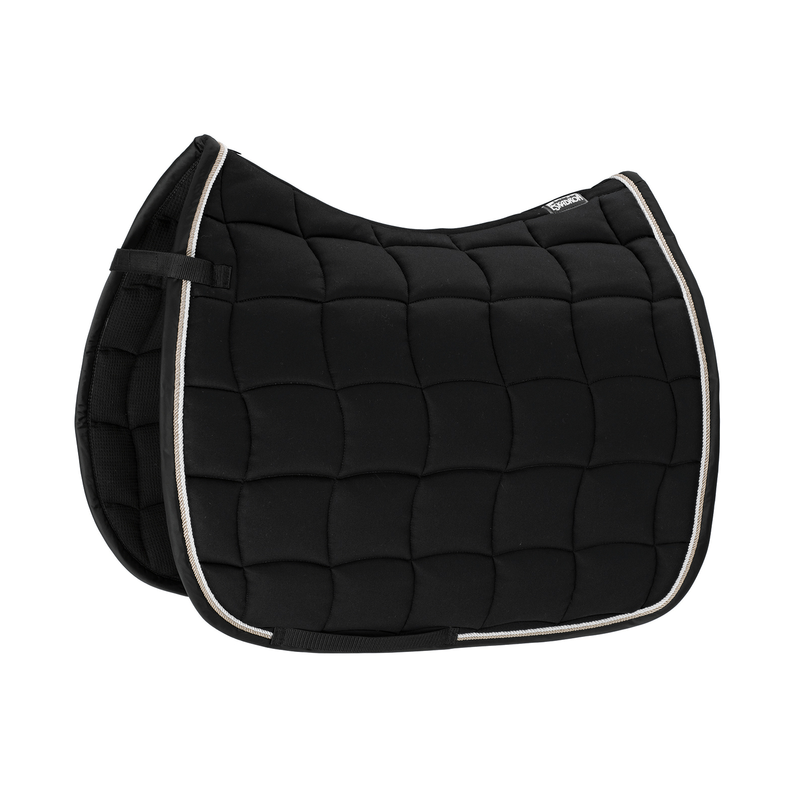 Black Eskadron Performance Contrast Dressage Saddle Pad