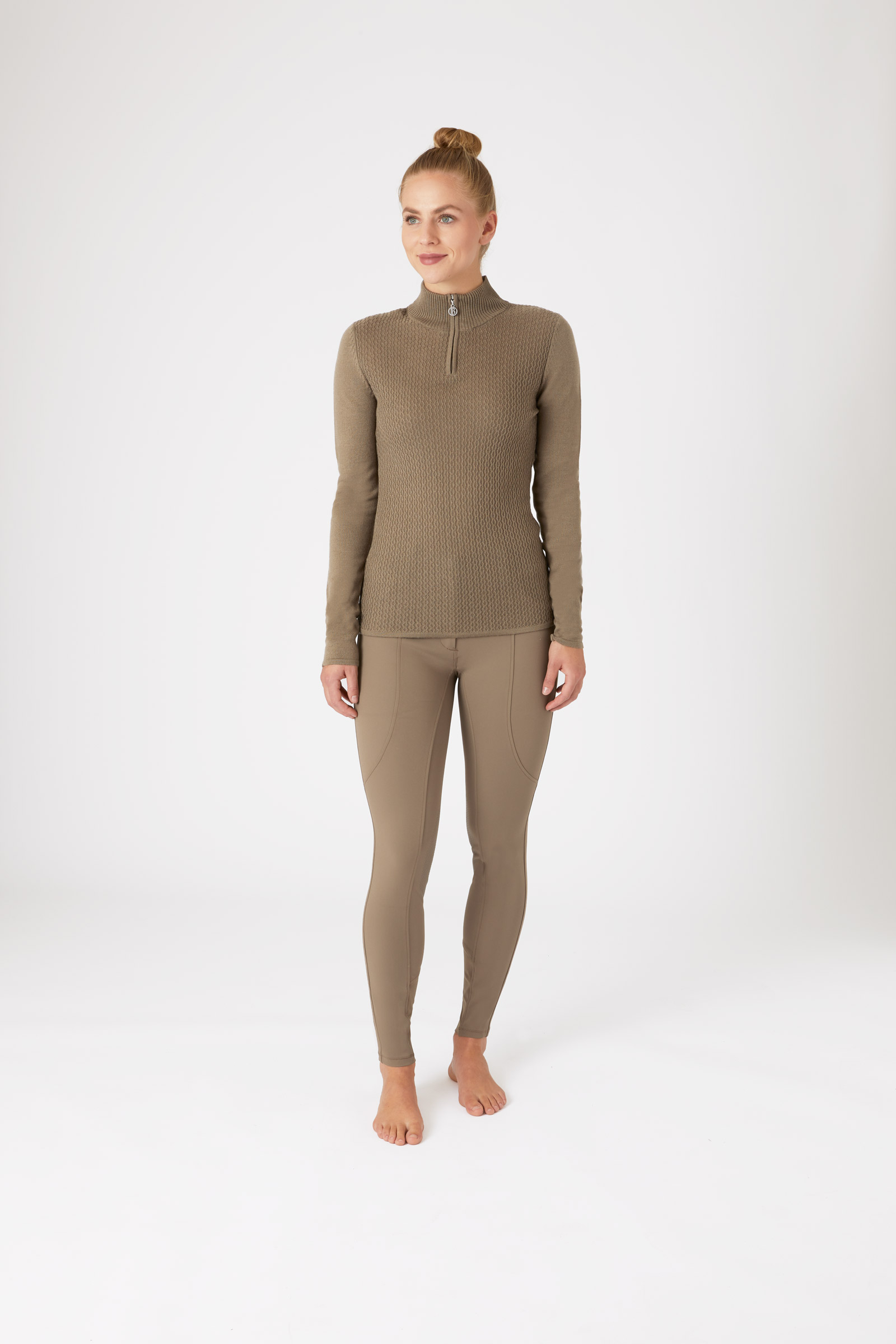 B Vertigo Ruth Women's Knitted Pullover with Zipper