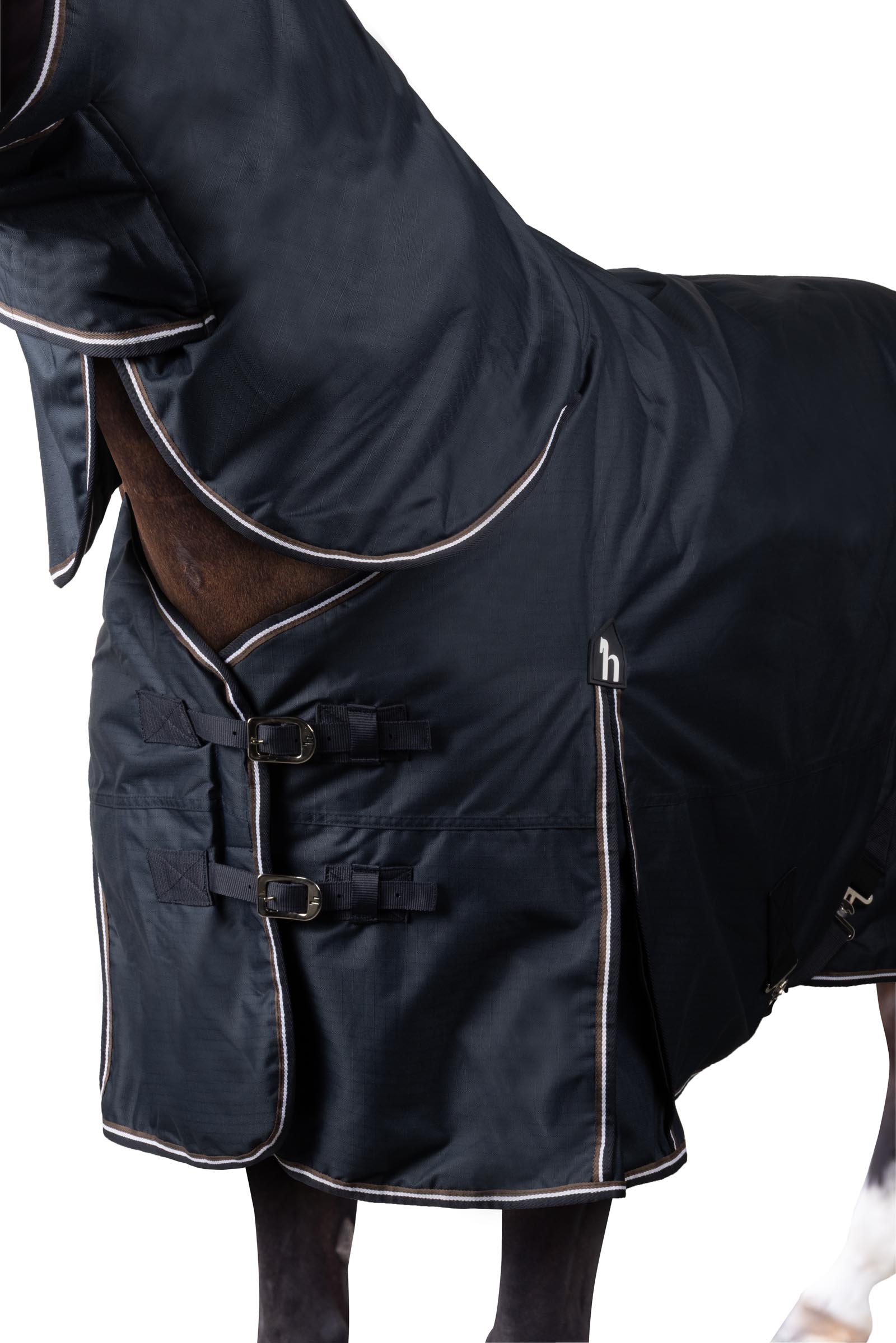 Horze Glasgow Full Neck Pony Turnout Rug, 100g