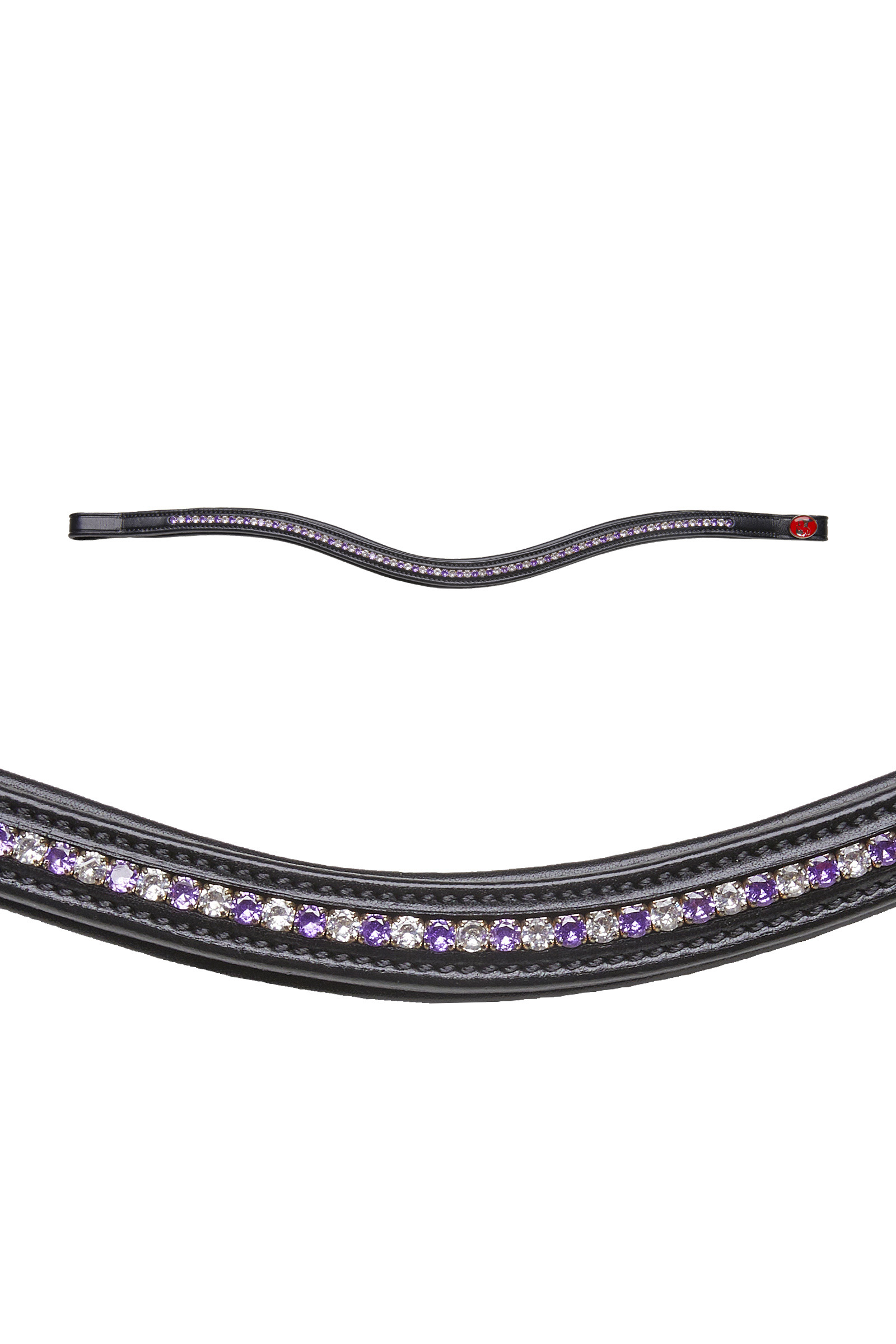 Black/Purple Kieffer Collection Browband