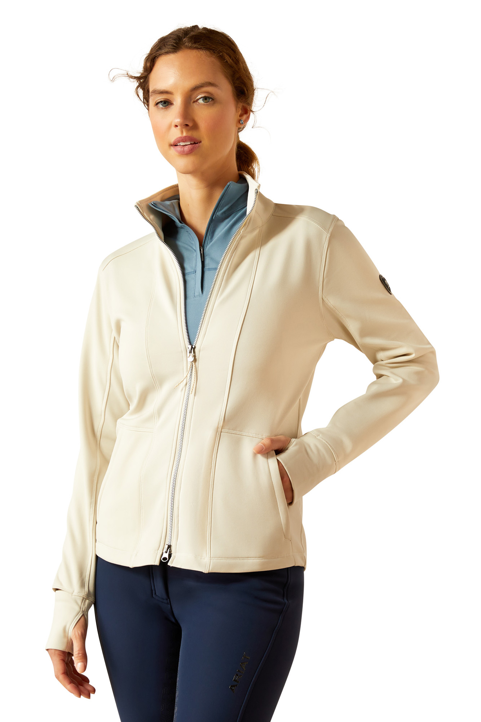 Summer Sand Ariat Zaphus Full Zip Sweatshirt