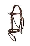 Dy'on D Collection Anatomical Bridle With Flash Noseband 