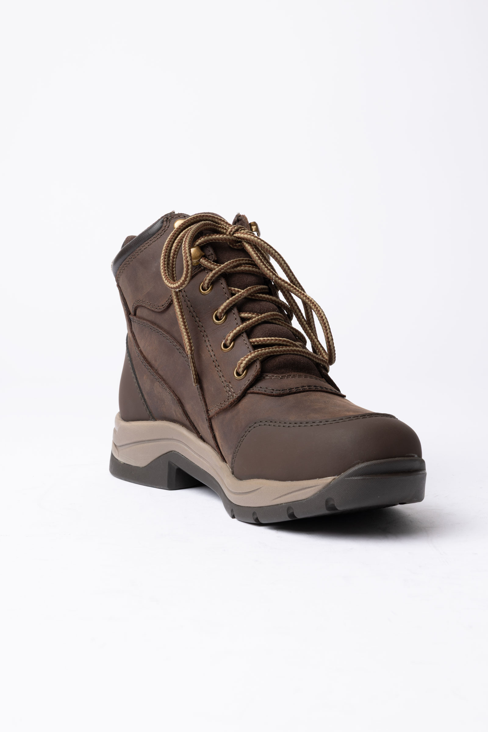 Dark Brown Horze Atacama Waterproof Lace Boots