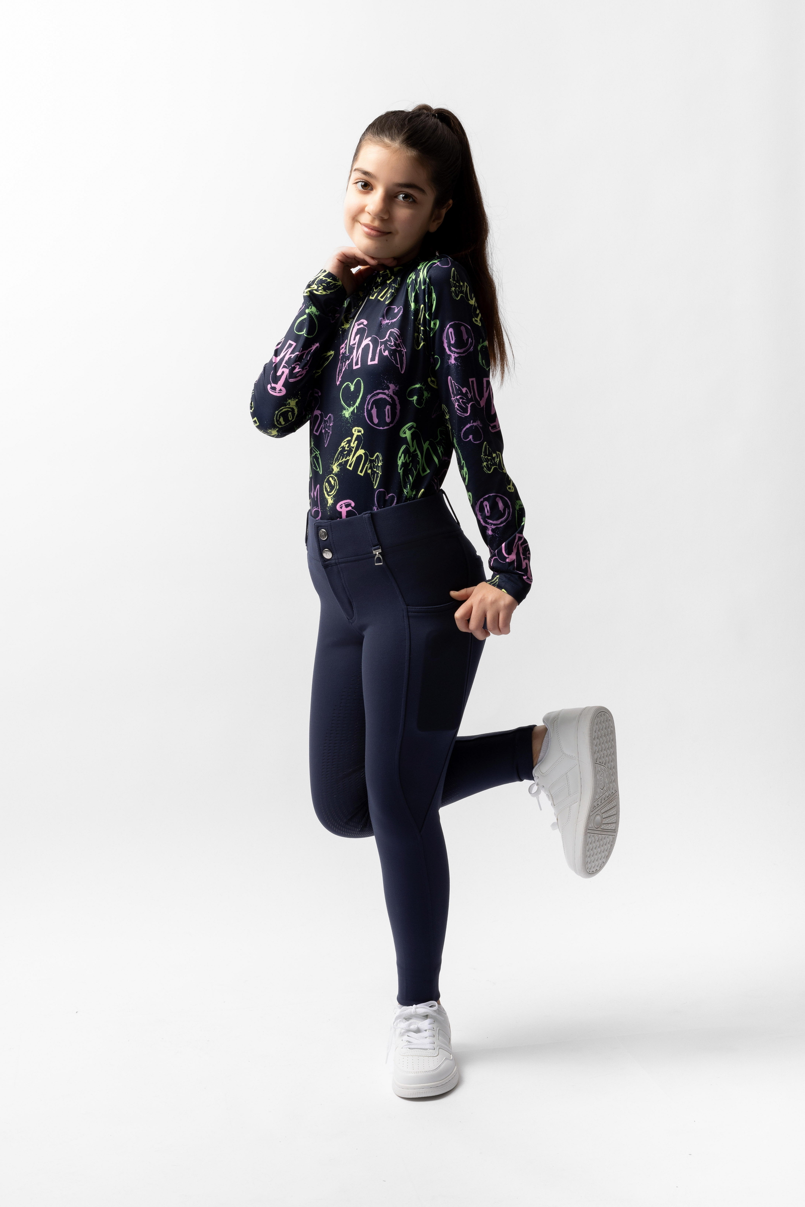 Horze Mira Kids´ Full Grip Breeches