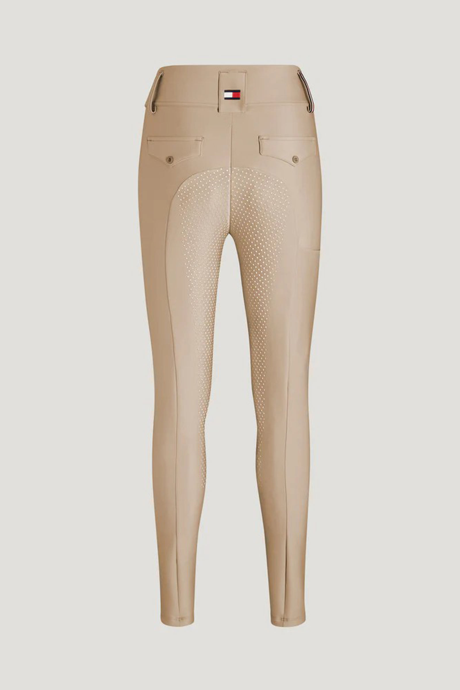 BEIGE SEASONAL Tommy Hilfiger Equestrian Highland Women&acute;s Hybrid Full Grip Breeches