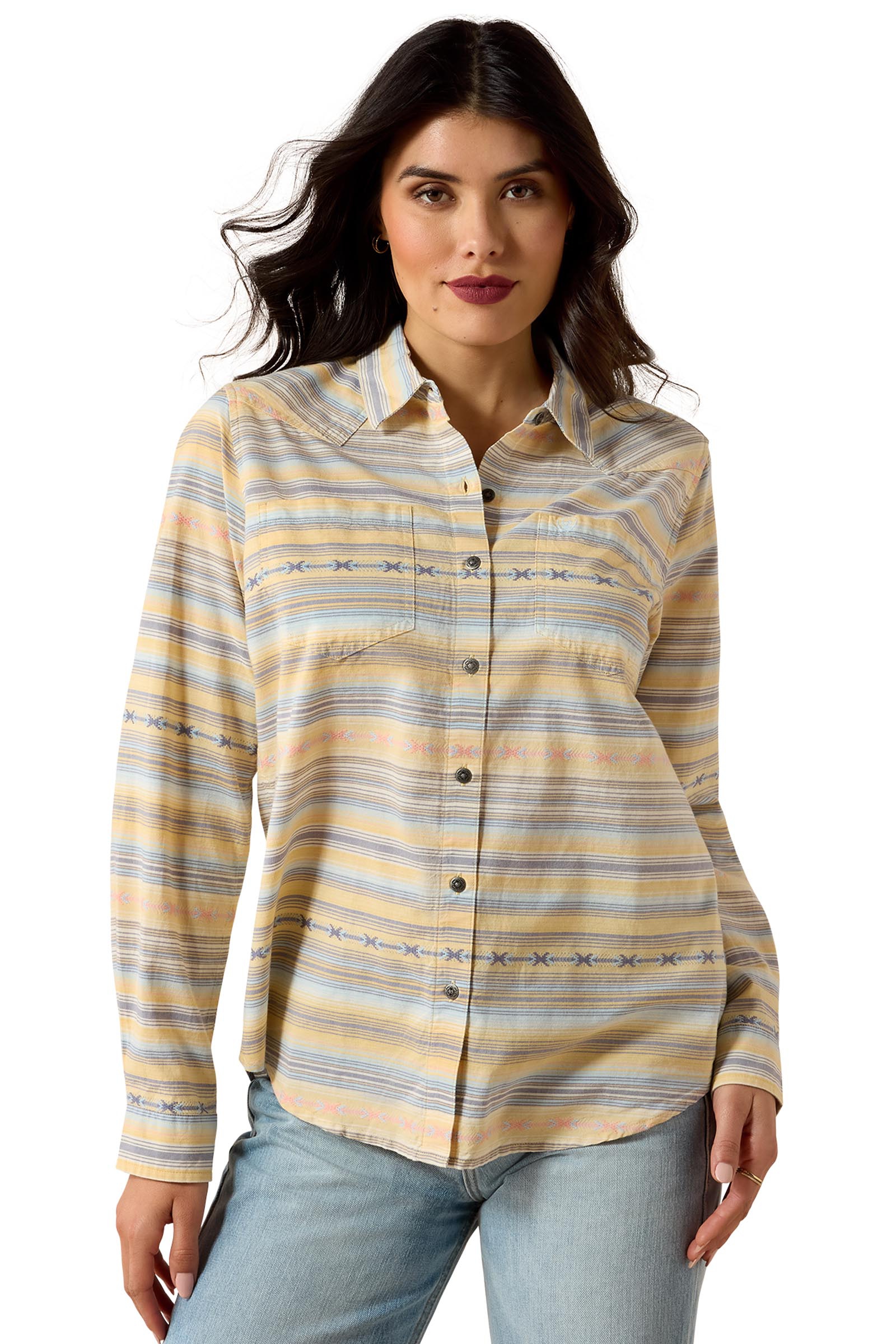 Sunrise Serape Ariat Billie Jean Women's Long Sleeve Shirt
