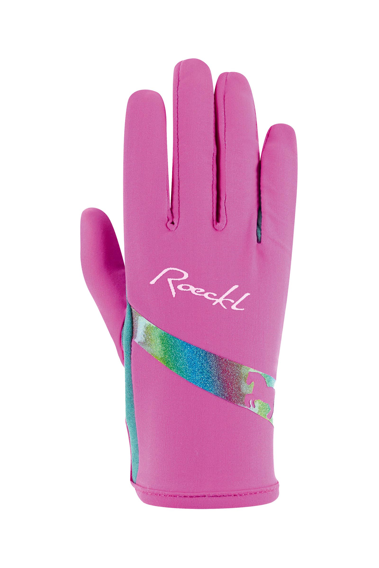 Deep Pink Roeckl Kapriole Kids&acute; Riding Gloves
