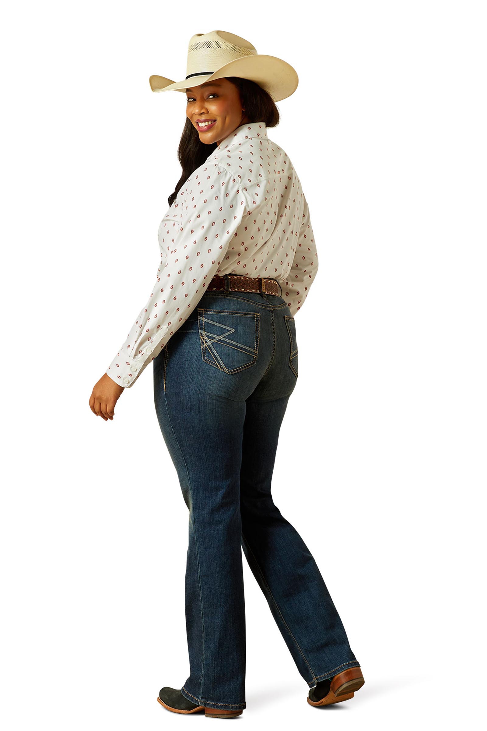 Ariat Sonia Mid Rise Women's Boot Cut Jeans