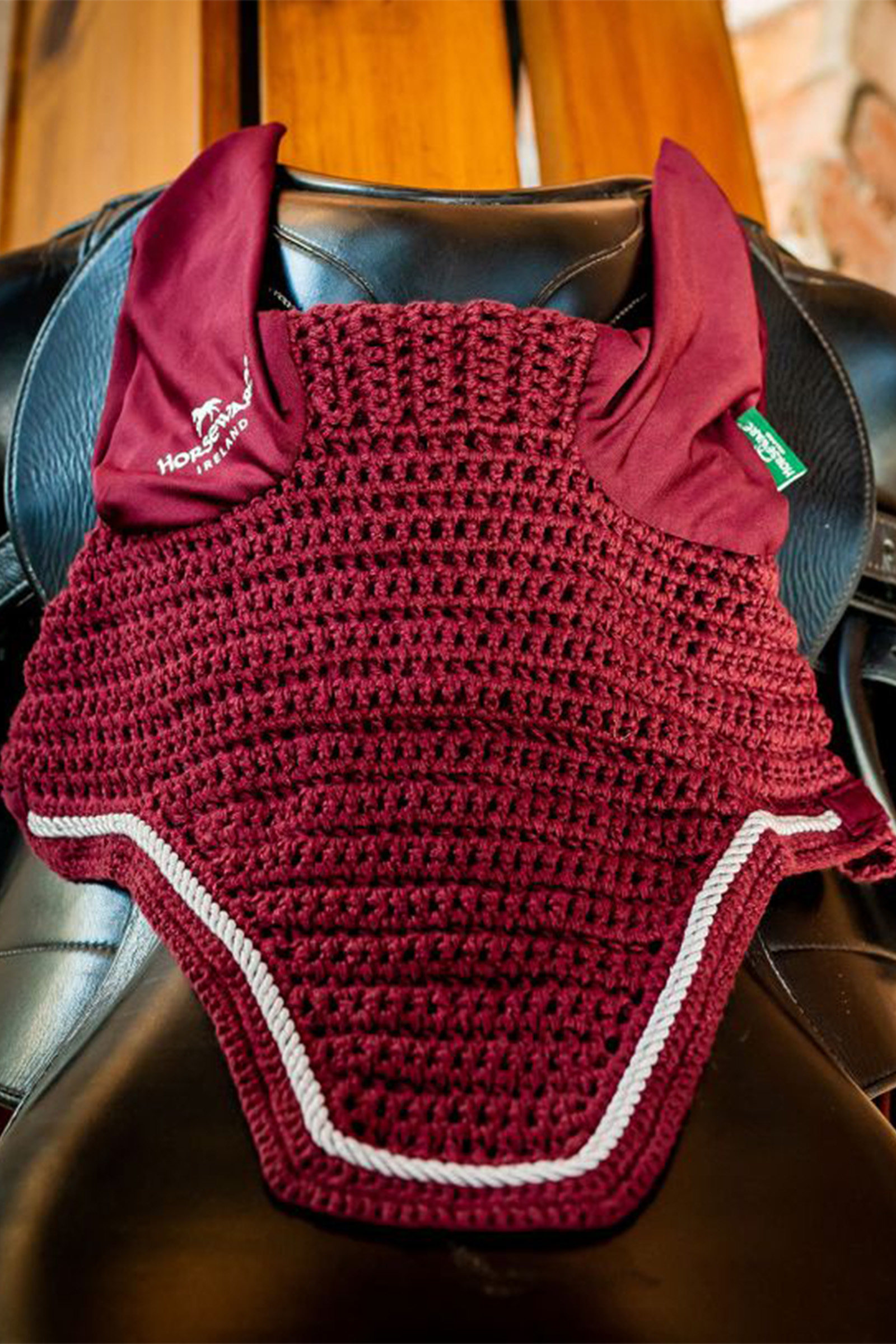 Burgundy Horseware Signature Ear Net