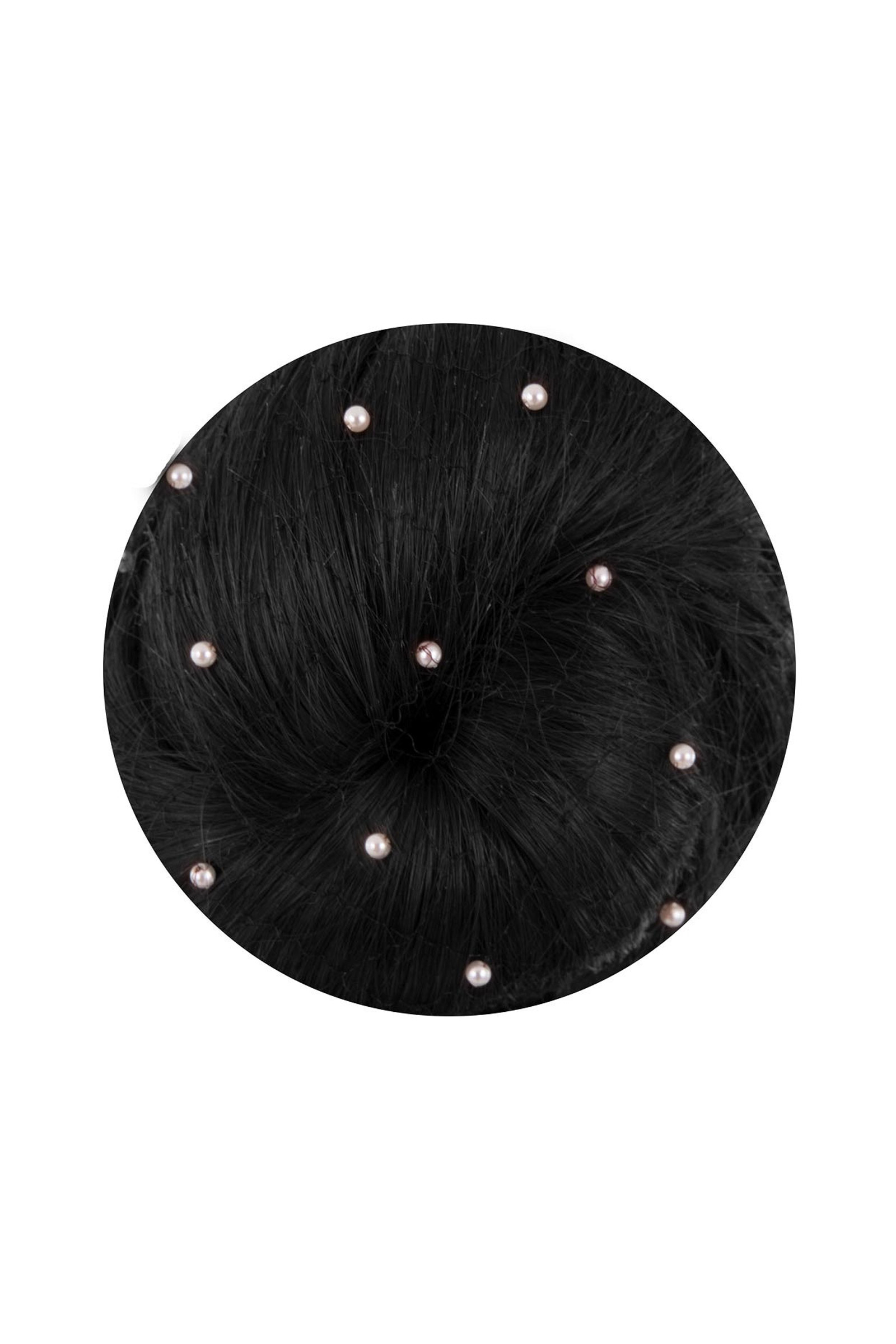 Black BR Bulb Hair Net (Set of 2)