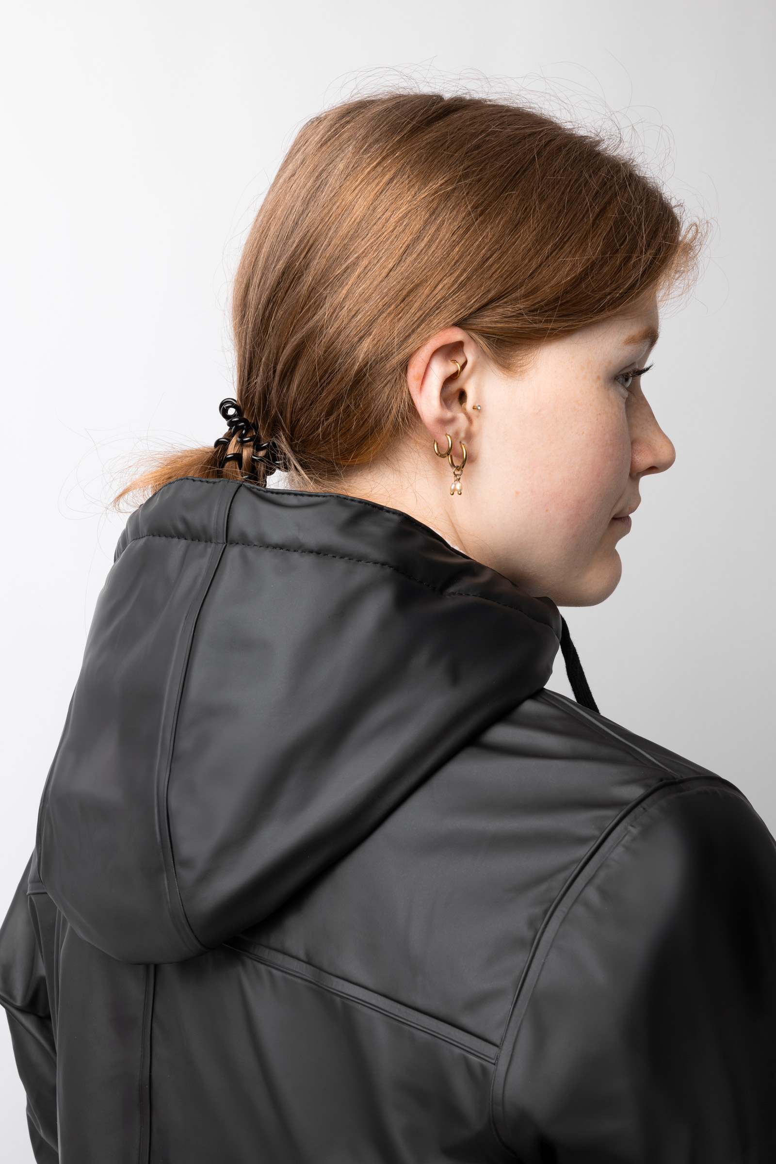 Horze Billie Women's PU Rain Riding Jacket with Fleece