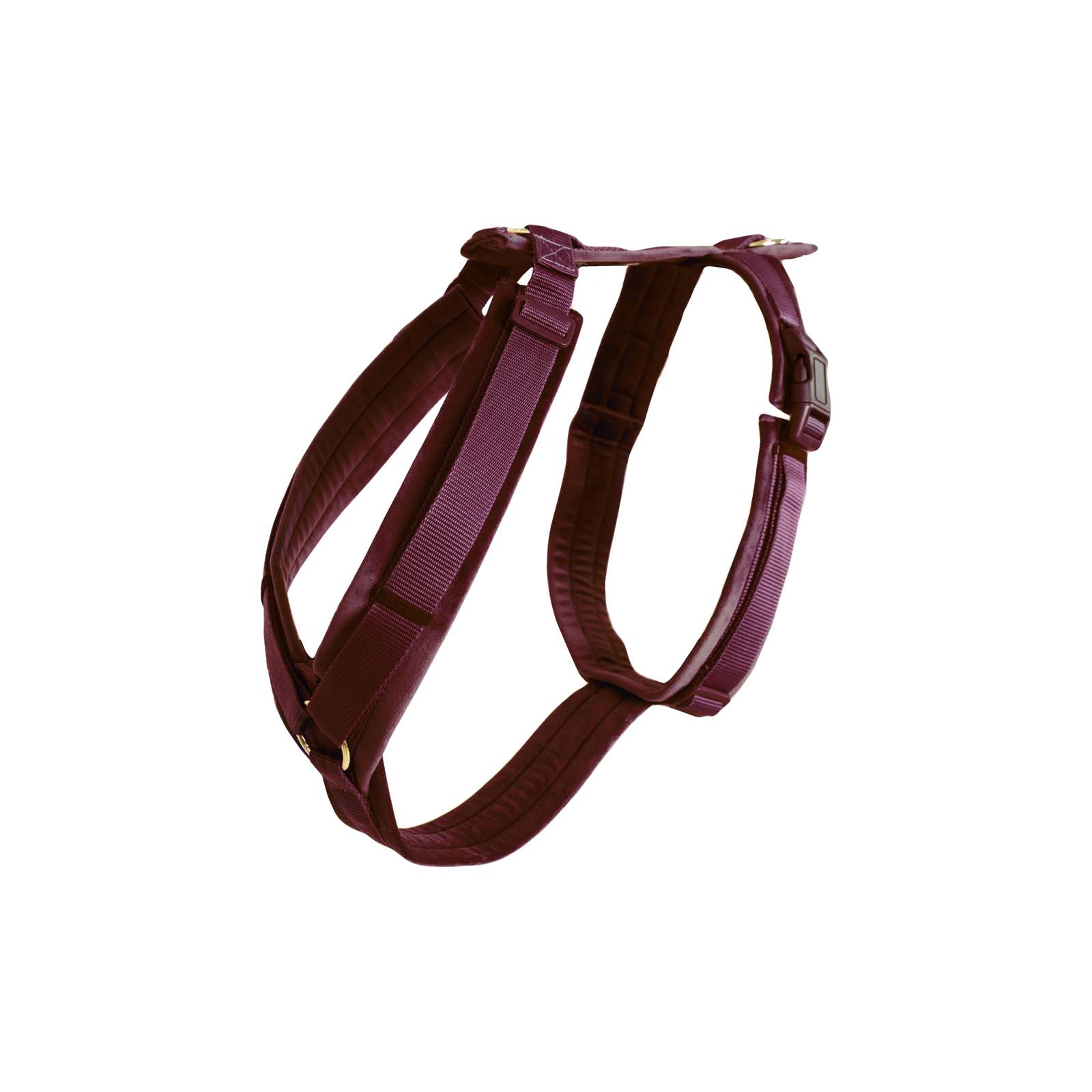 Dark Red Kentucky Dogwear Active Velvet Harness