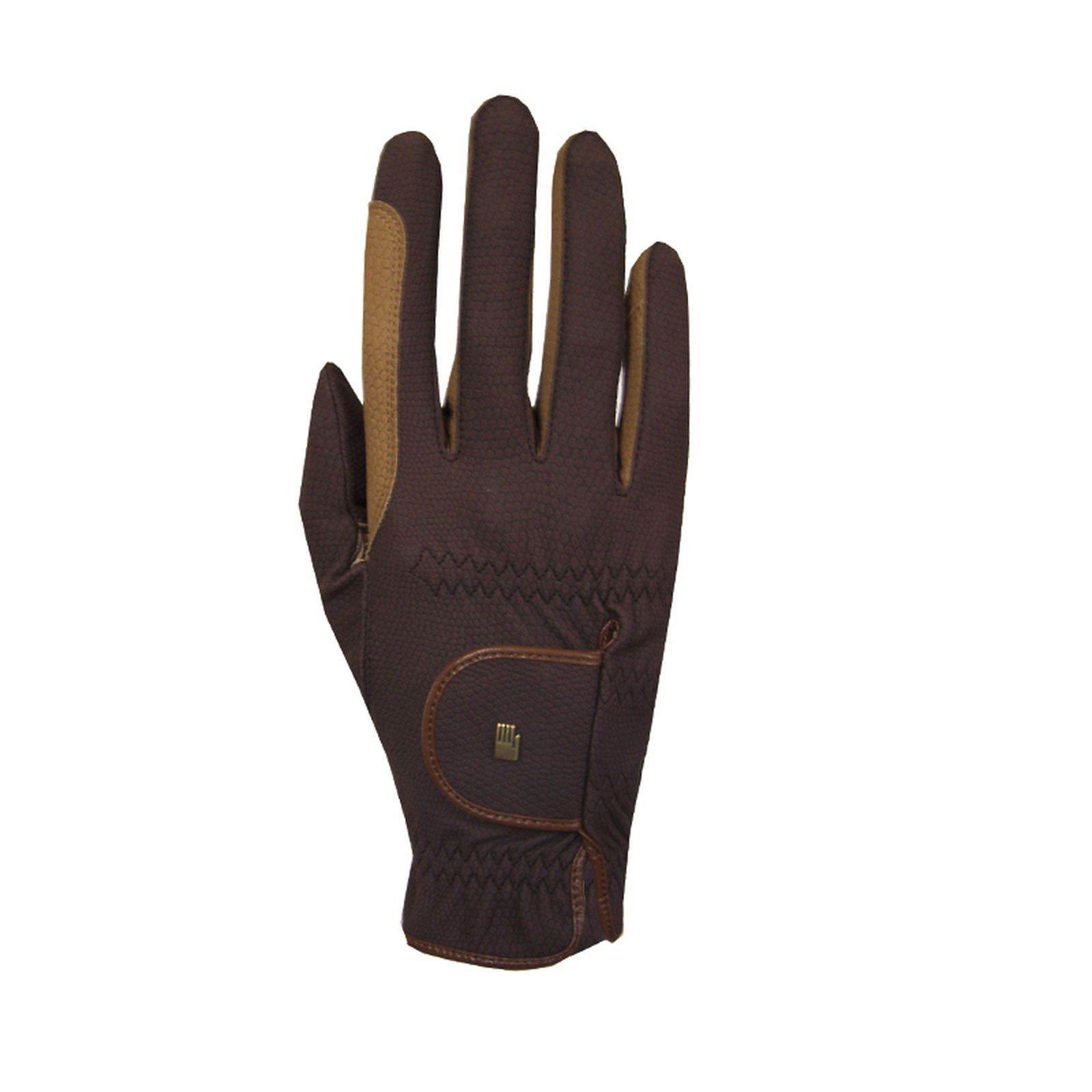 Dark Brown Roeckl Malta Grip two-tone