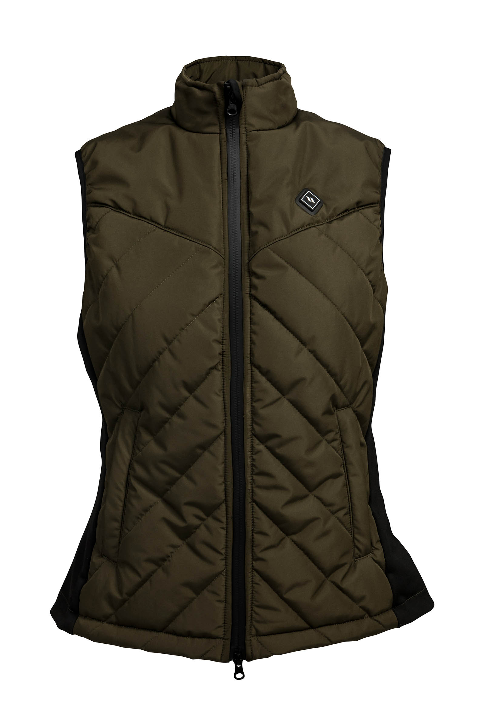 Olive Back on Track Etna Women's Heated Vest