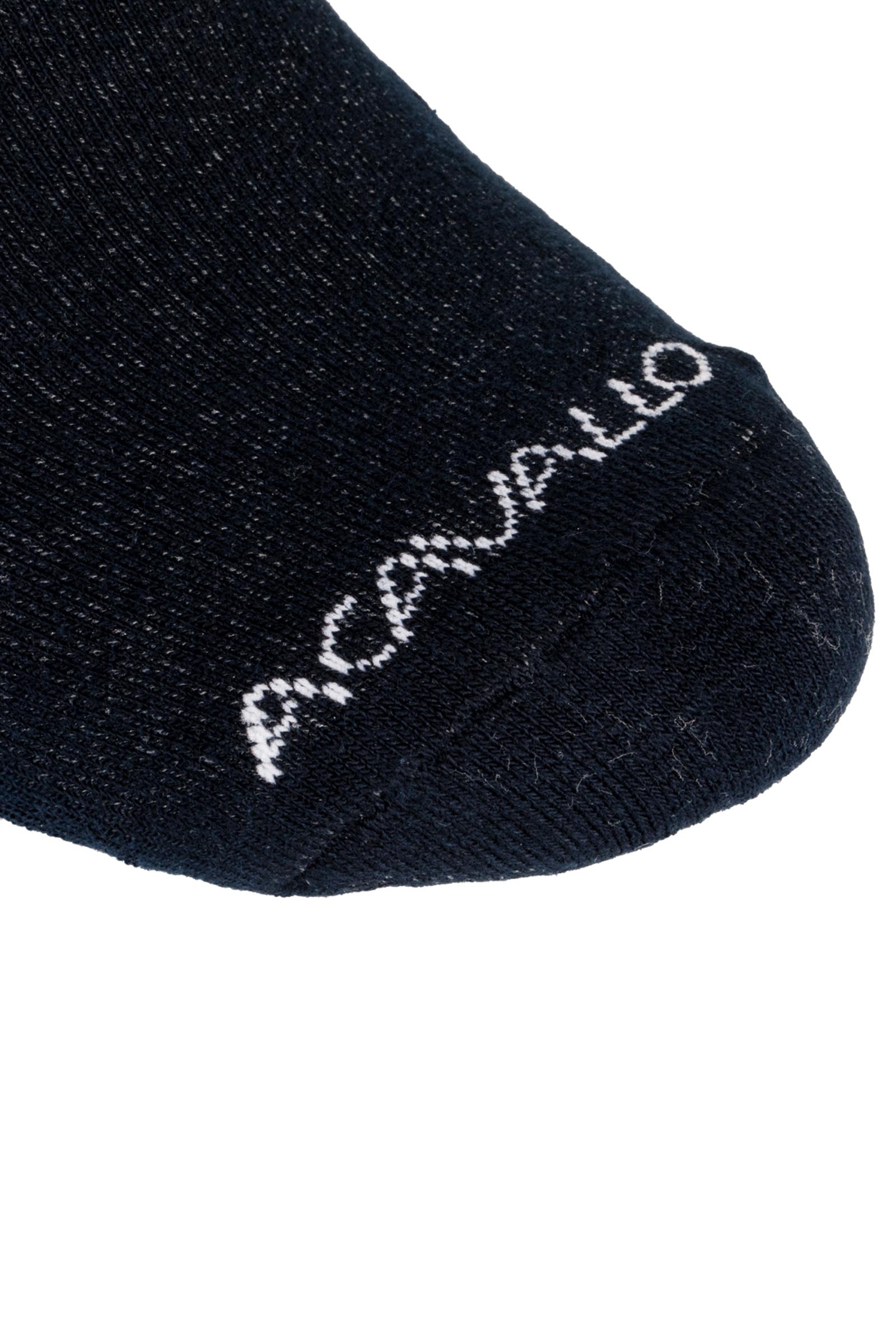 Acavallo Diamond Pattern Cotton Socks