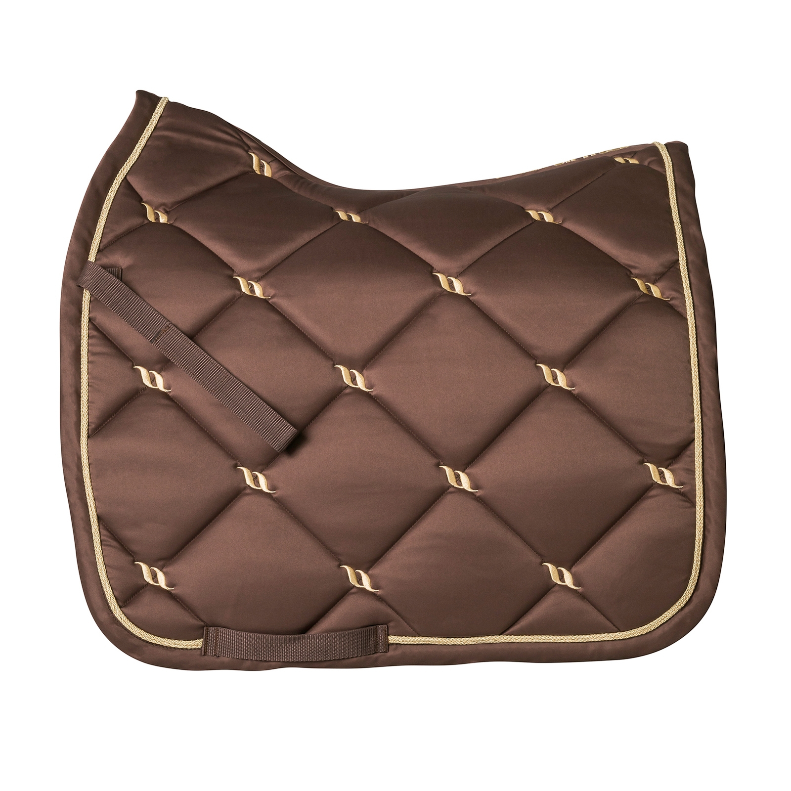 Coffee Liqueur Back on Track Night Collection Dressage Saddle Pad