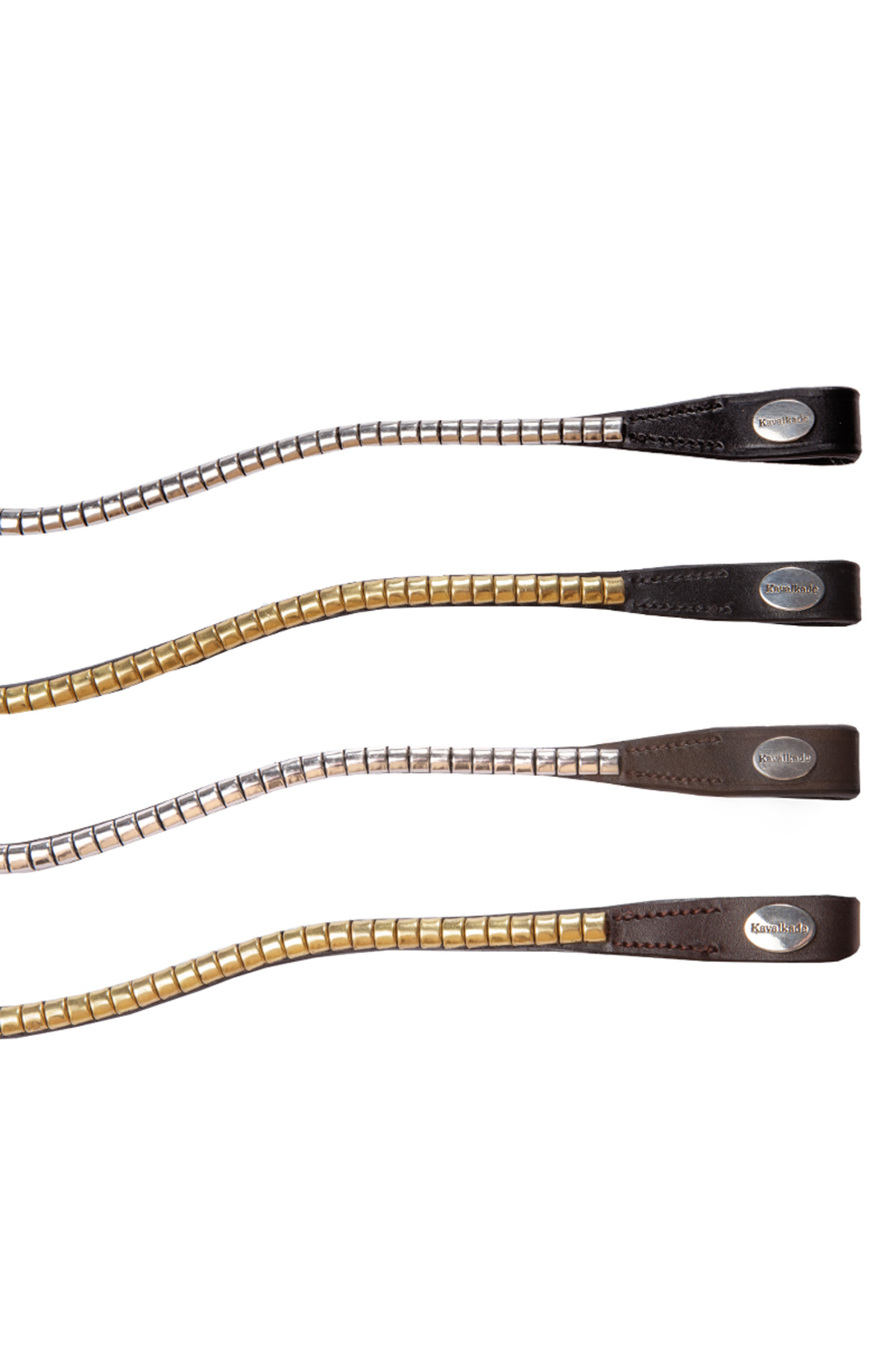 Black/Brass Kavalkade Clinchessa Browband