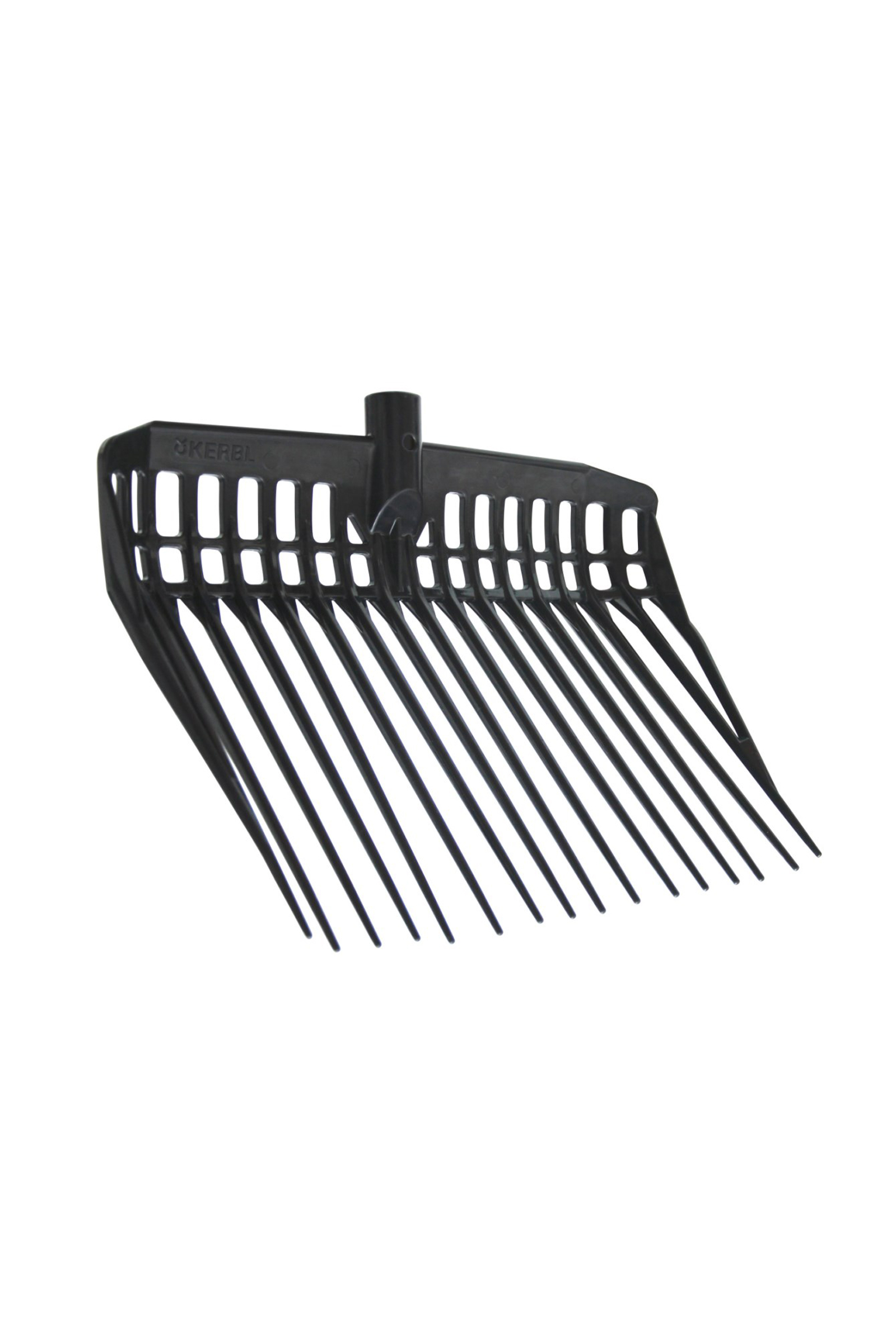 Kerbl Litter Fork EcoFork with metal handle with D-grip