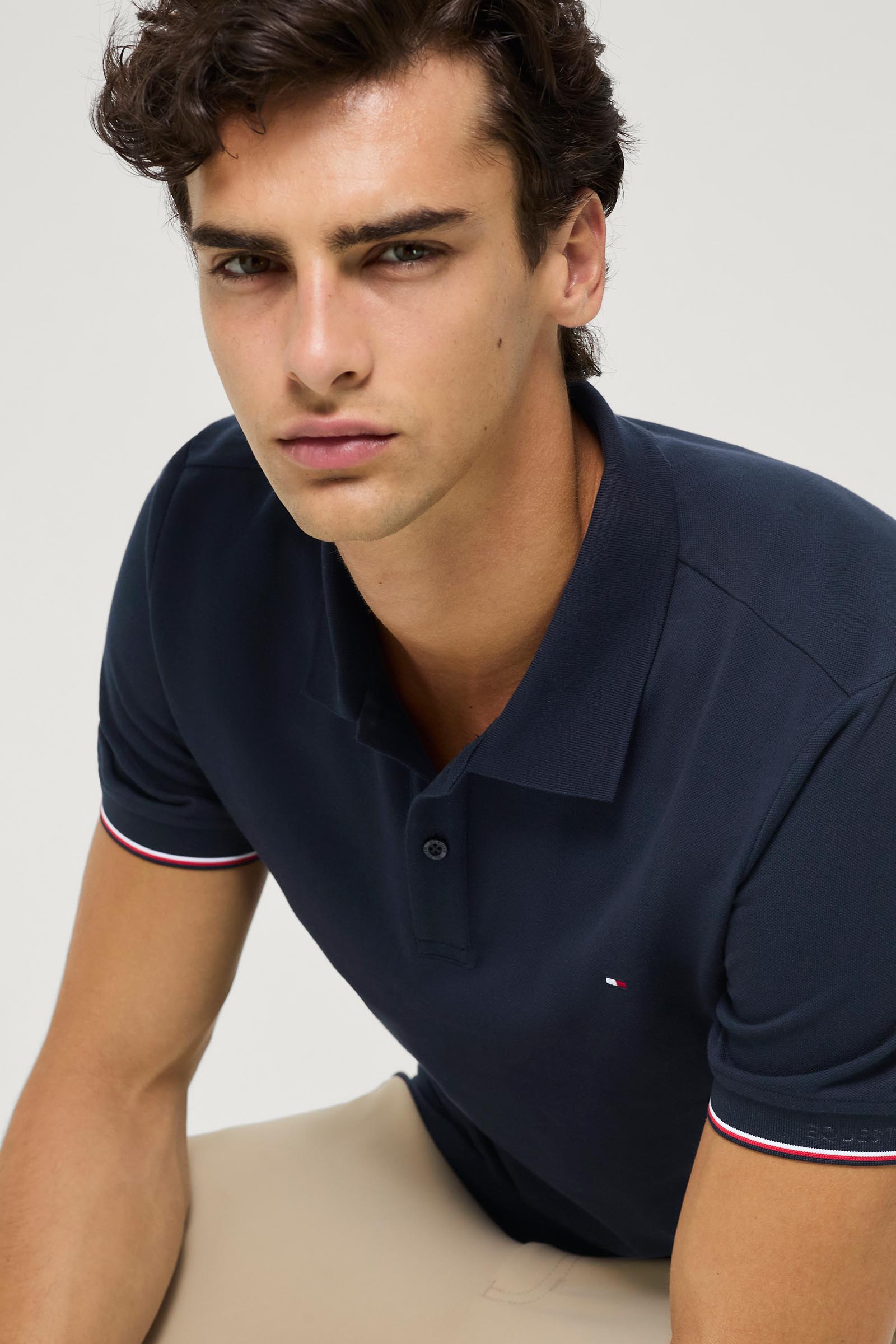 Tommy Hilfiger Equestrian Davis Pique Men's Poloshirt