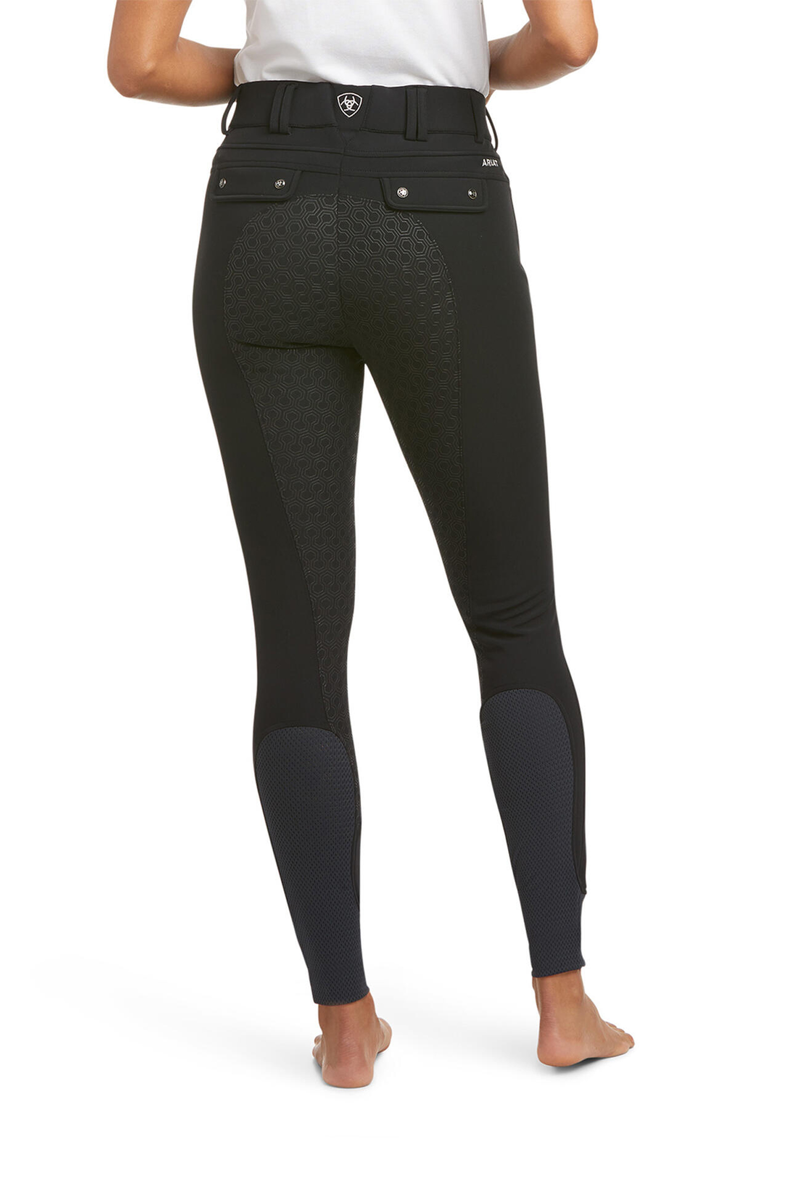 Black Ariat Tri Factor Frost Women´s Insulated Full Seat Breeches