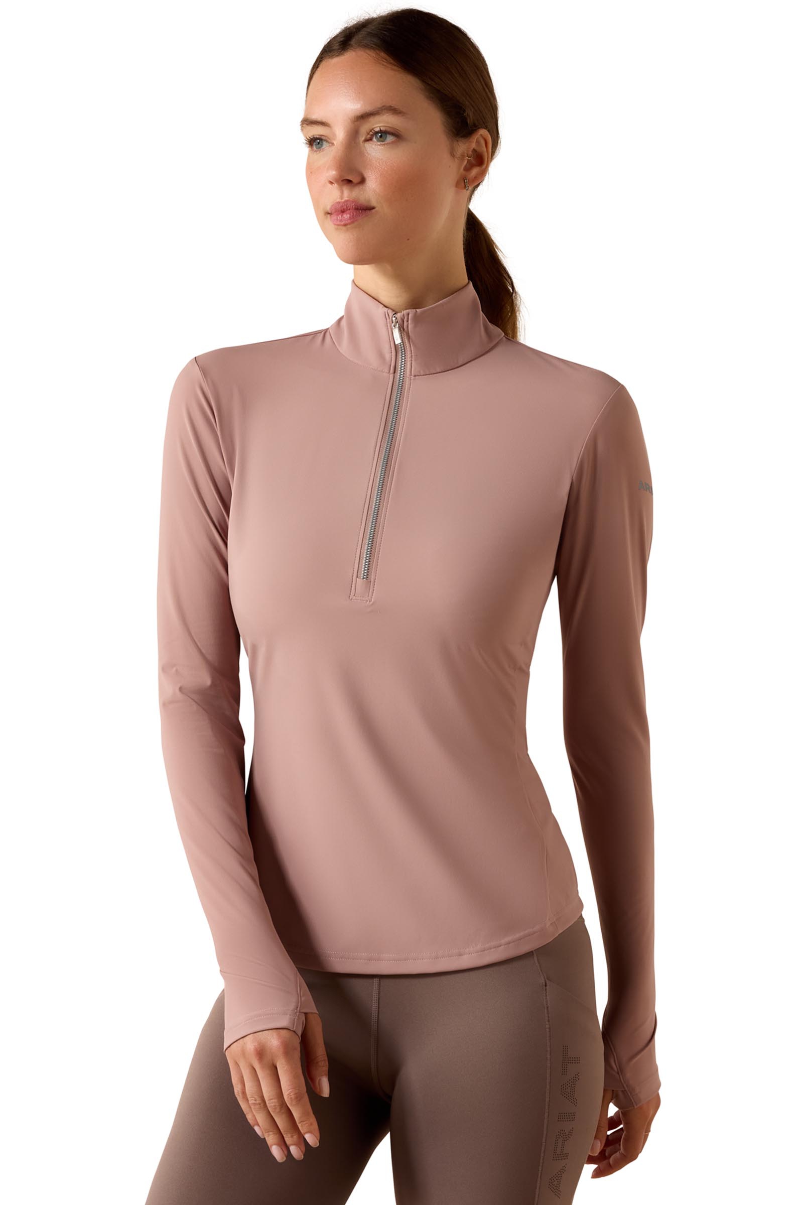 Antler Ariat Women's SolVeil 1/2 Zip Baselayer