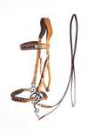 F.R.A. Freedom Riding Articles Western Bridle Hackamore Esprit